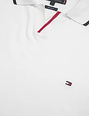 Tommy Hilfiger - RWB TIPPED V COLLAR REG POLO - polo marškinėliai trumpomis rankovėmis - white - 2