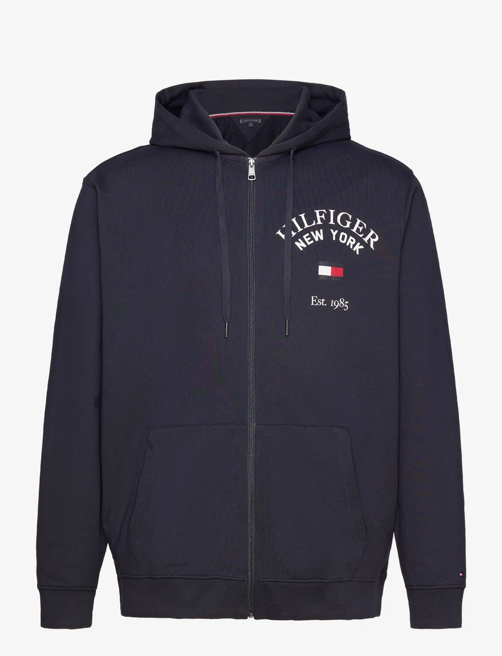 Tommy Hilfiger Bt wcc Arched Varsity Zip Thru b Hoodies Boozt