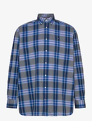 Tommy Hilfiger - BT - FLEX TEXTRED TARTAN RF SHRT - casual shirts - ultra blue / multi - 0