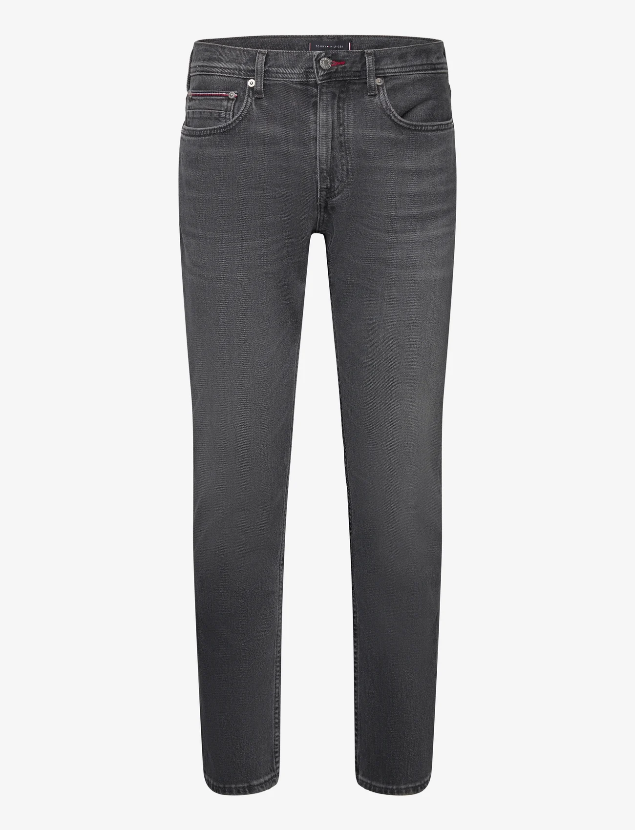 Tommy Hilfiger - REGULAR MERCER STR WALLIS BLK - regular jeans - wallis black - 0
