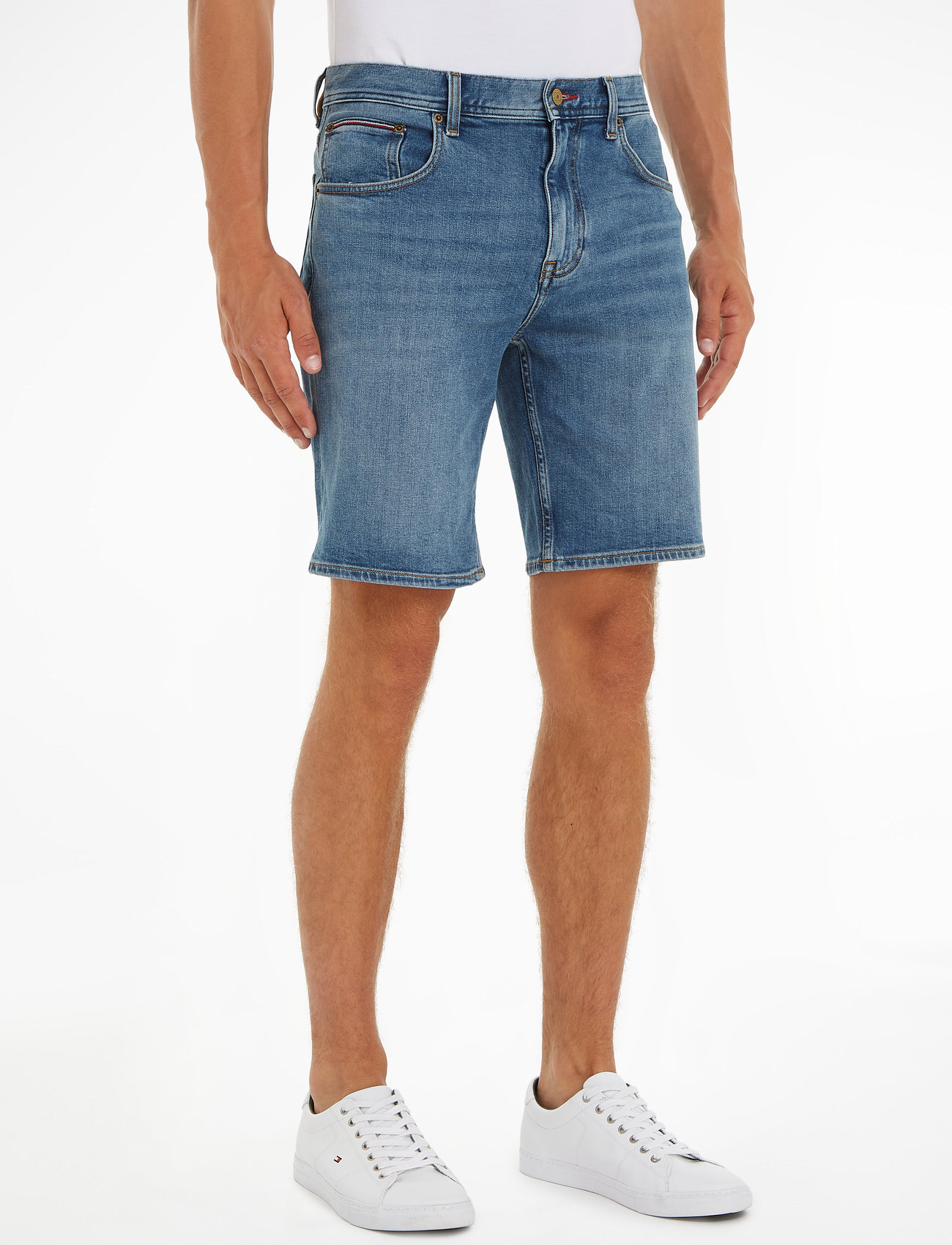 Tommy Hilfiger - BROOKLYN SHORT STR BOSTON IND - jeans shorts - boston indigo - 1