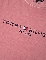 Tommy Hilfiger - GARMENT DYE TOMMY LOGO TEE - t-krekli ar īsām piedurknēm - teaberry blossom - 5