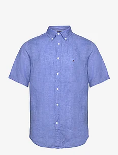PIGMENT DYED LINEN RF SHIRT S/S, Tommy Hilfiger