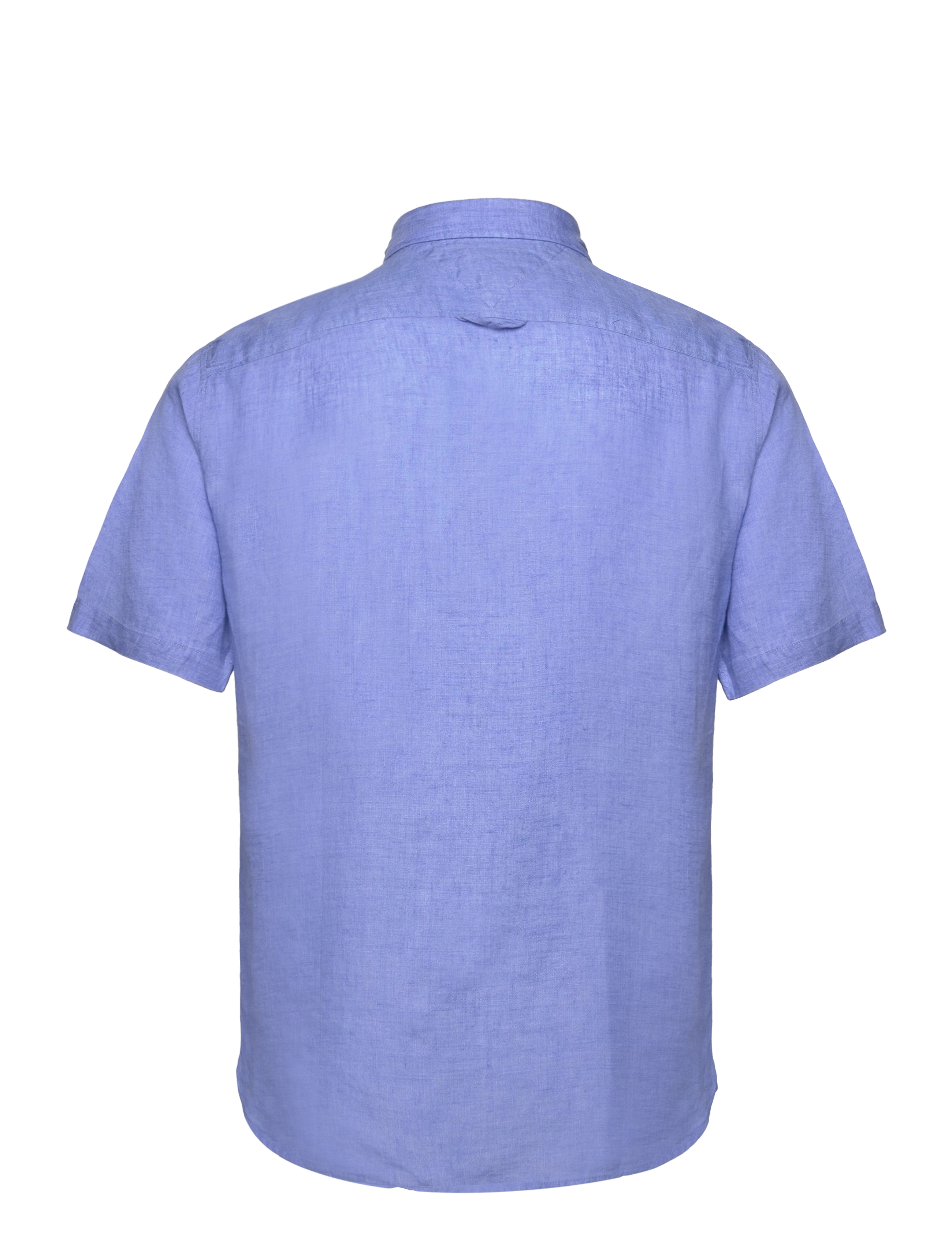 Tommy Hilfiger - PIGMENT DYED LINEN RF SHIRT S/S - lininiai marškiniai - blue spell - 2