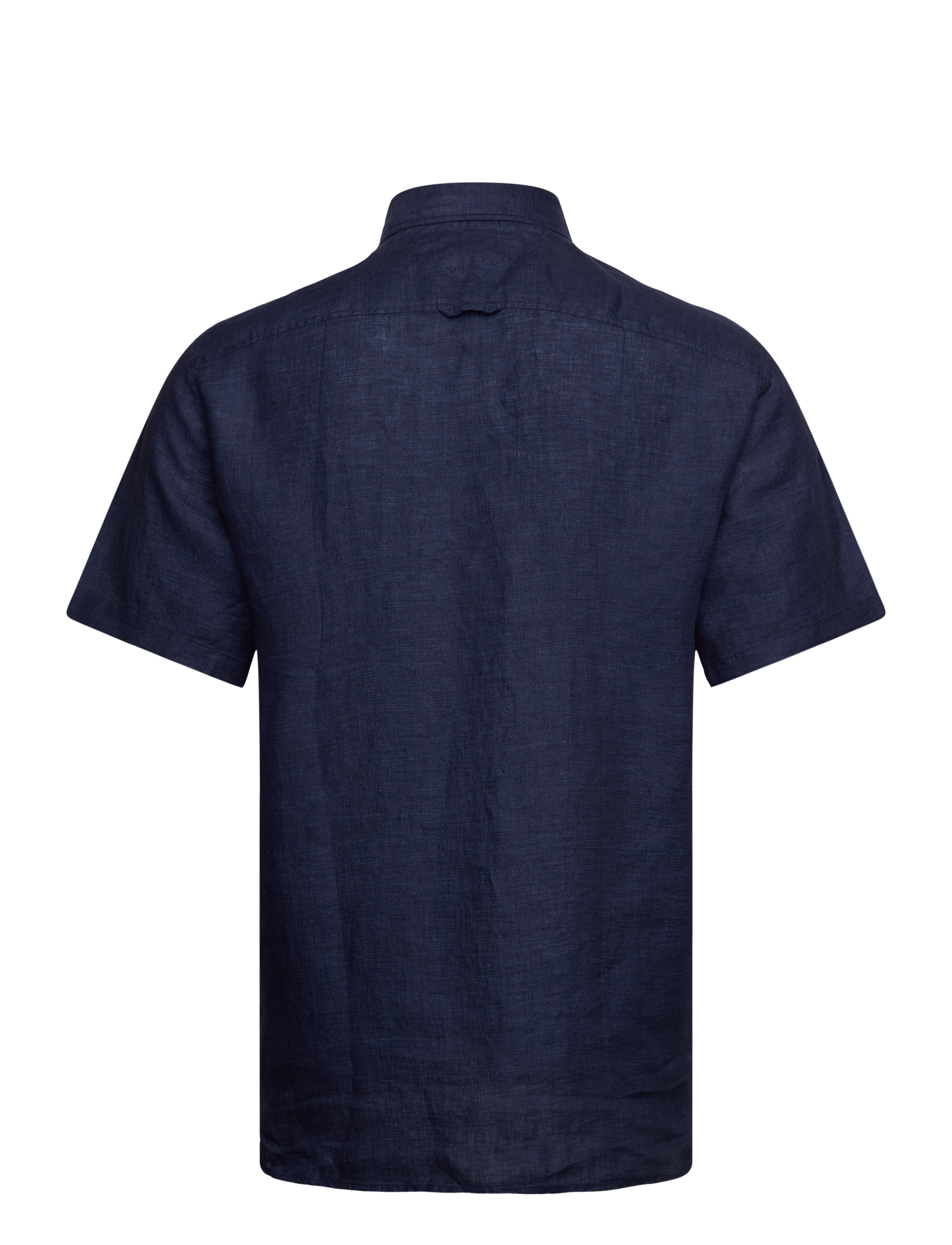 Tommy Hilfiger - PIGMENT DYED LINEN RF SHIRT S/S - chemises de lin - carbon navy - 2