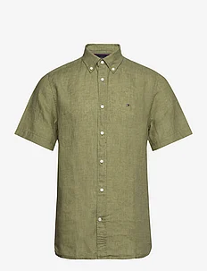 PIGMENT DYED LINEN RF SHIRT S/S, Tommy Hilfiger
