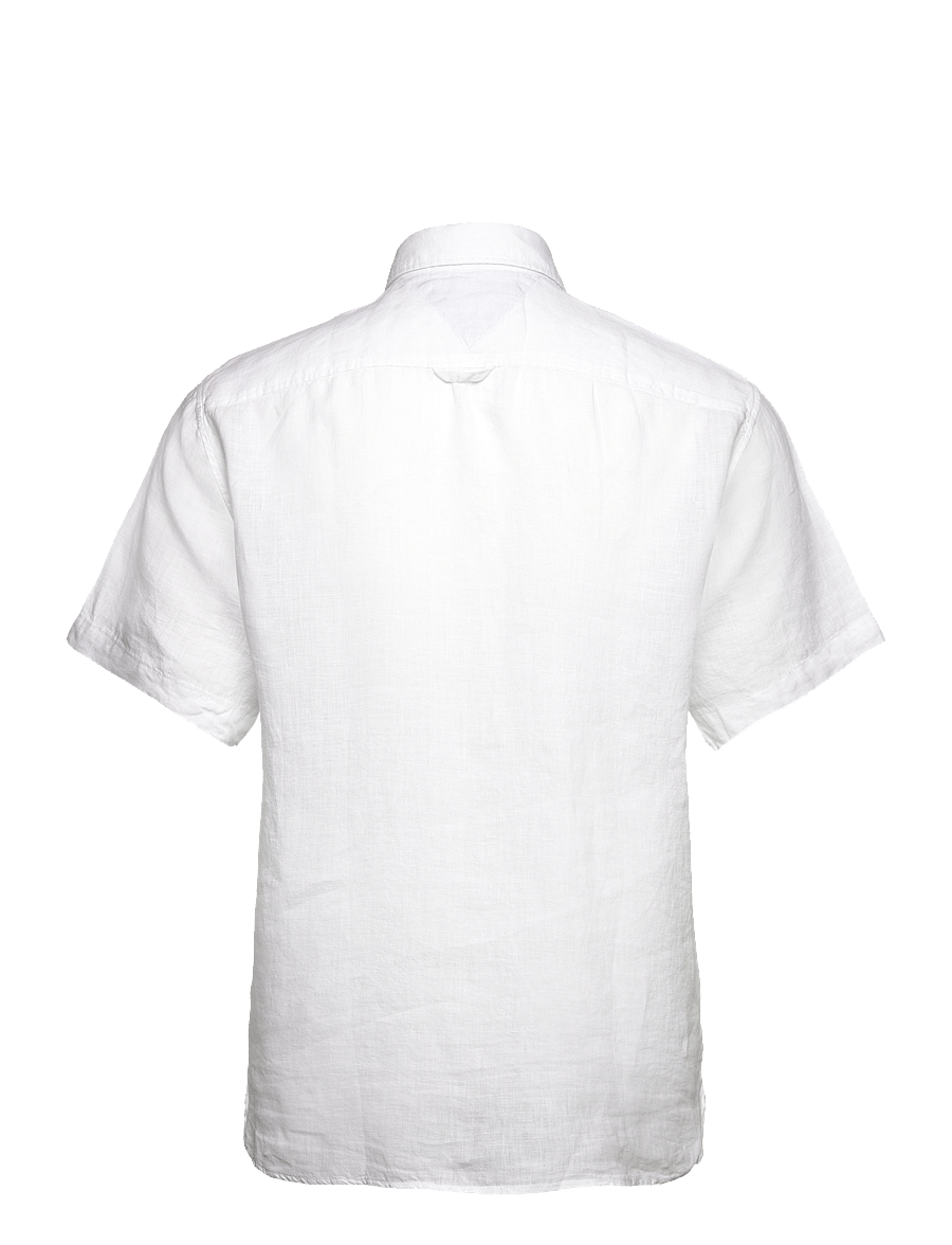 Tommy Hilfiger - PIGMENT DYED LINEN RF SHIRT S/S - chemises de lin - optic white - 2