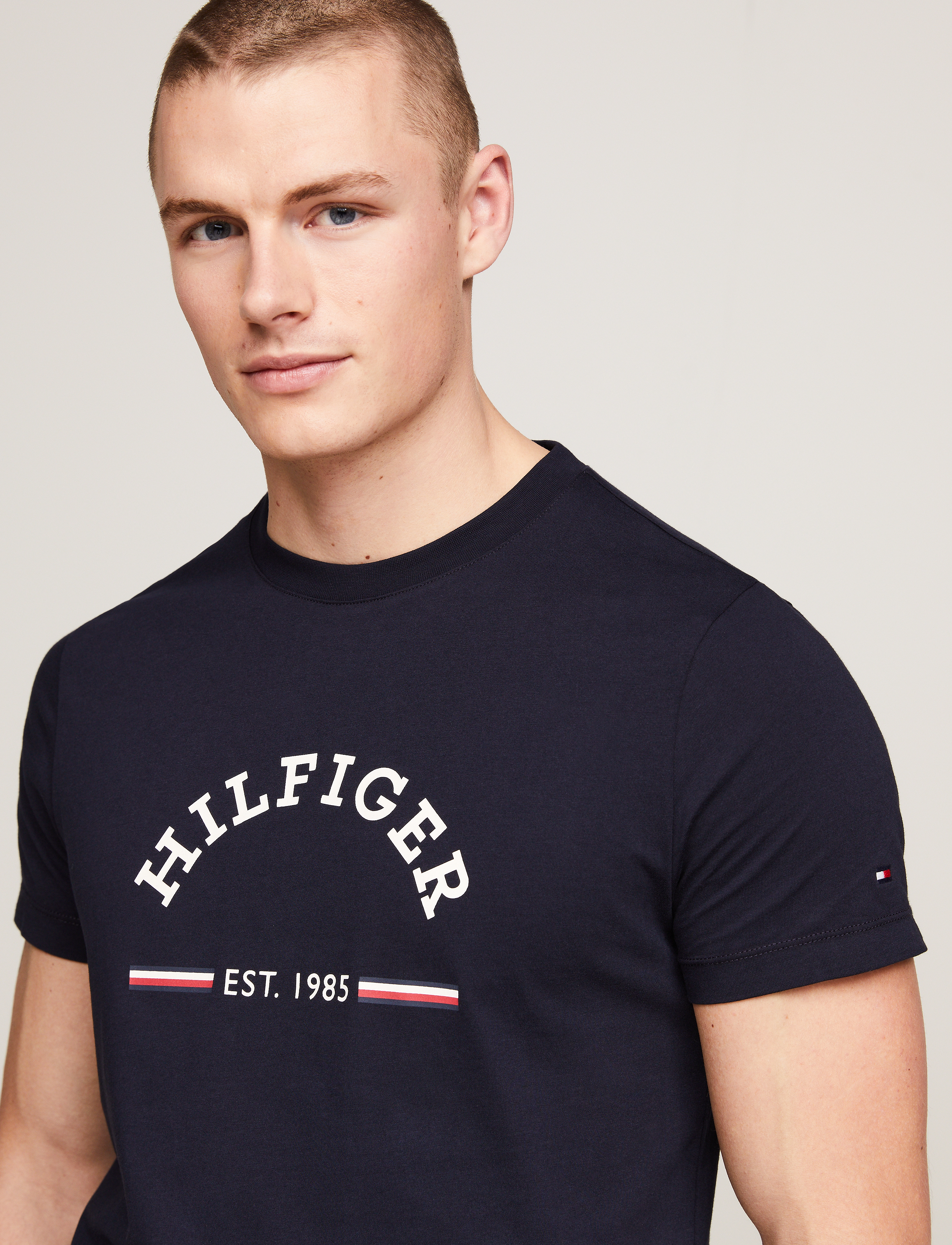 Tommy Hilfiger - RWB ARCH GS TEE - desert sky - 1