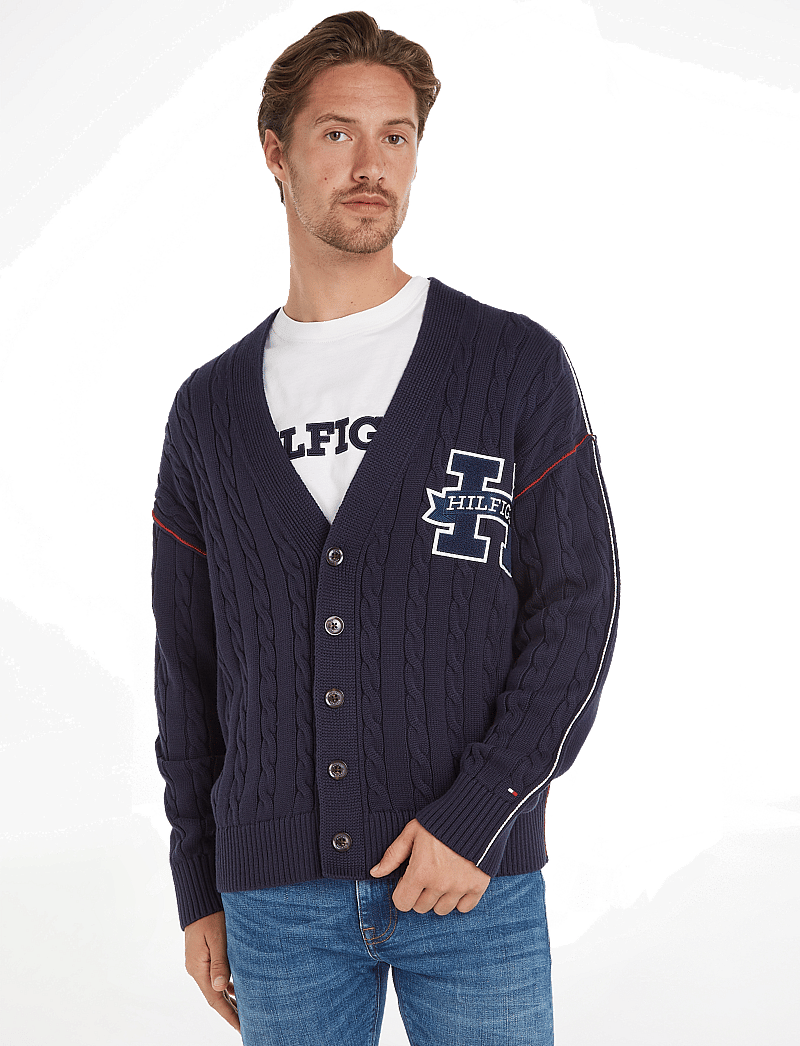 Wool Hilfiger Cardigans Tommy Hilfiger Luxury Wool Blend Cardigan