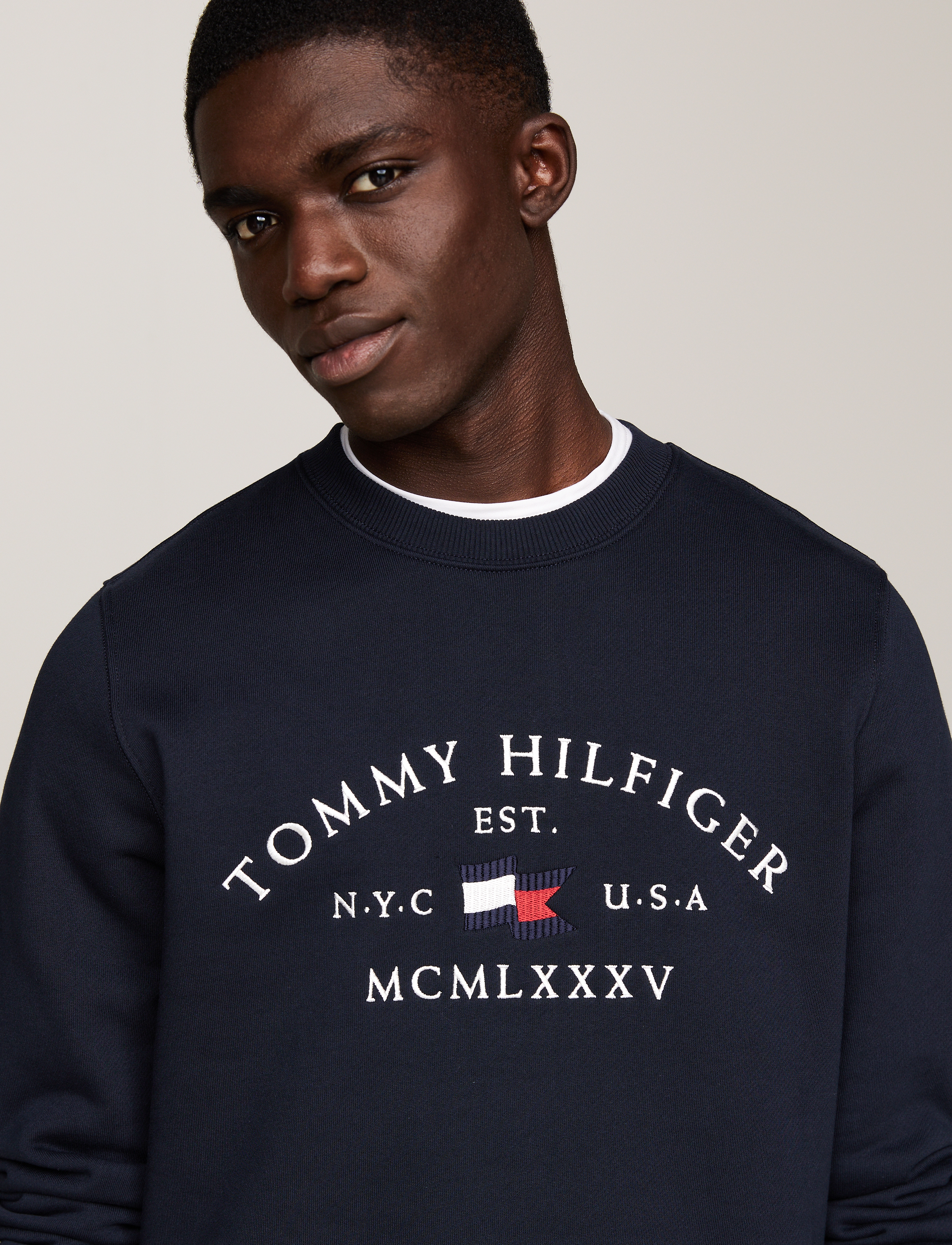 Tommy Hilfiger - NAUTICAL ARCH SWEATSHIRT - desert sky - 3
