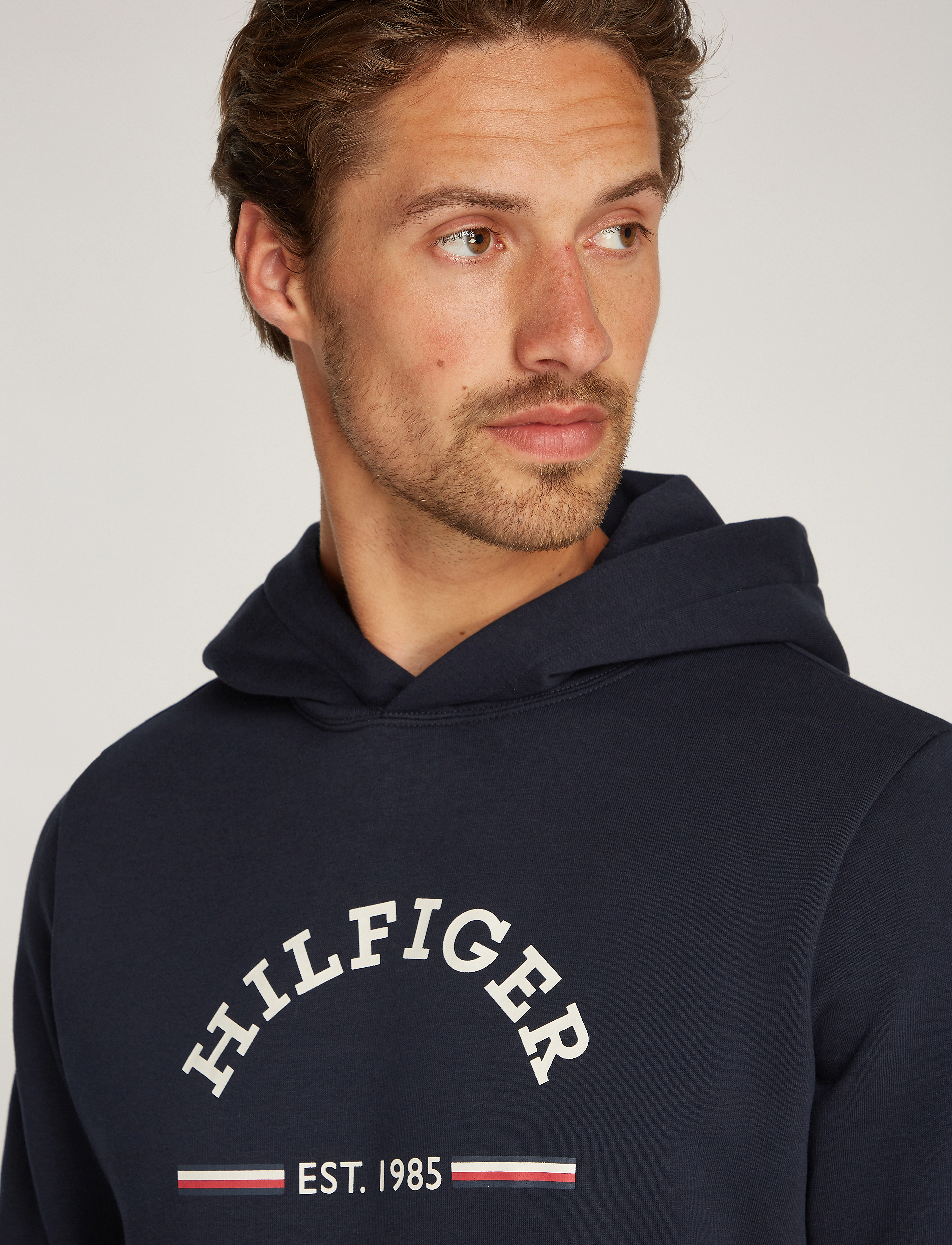 Tommy Hilfiger - ROUNDALL HOODY - desert sky - 5