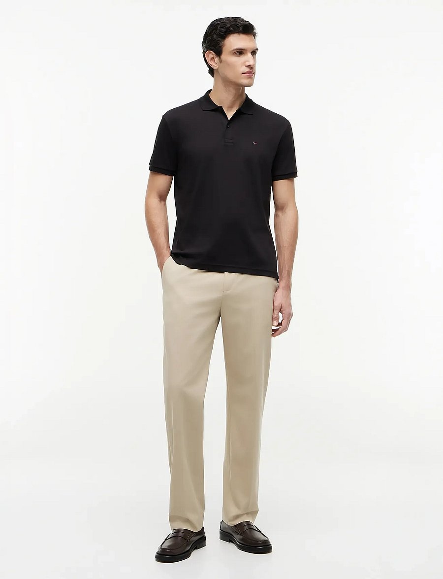 Tommy Hilfiger - LIQUID COTTON ESSENTIAL REG POLO - kurzärmelig - black - 5