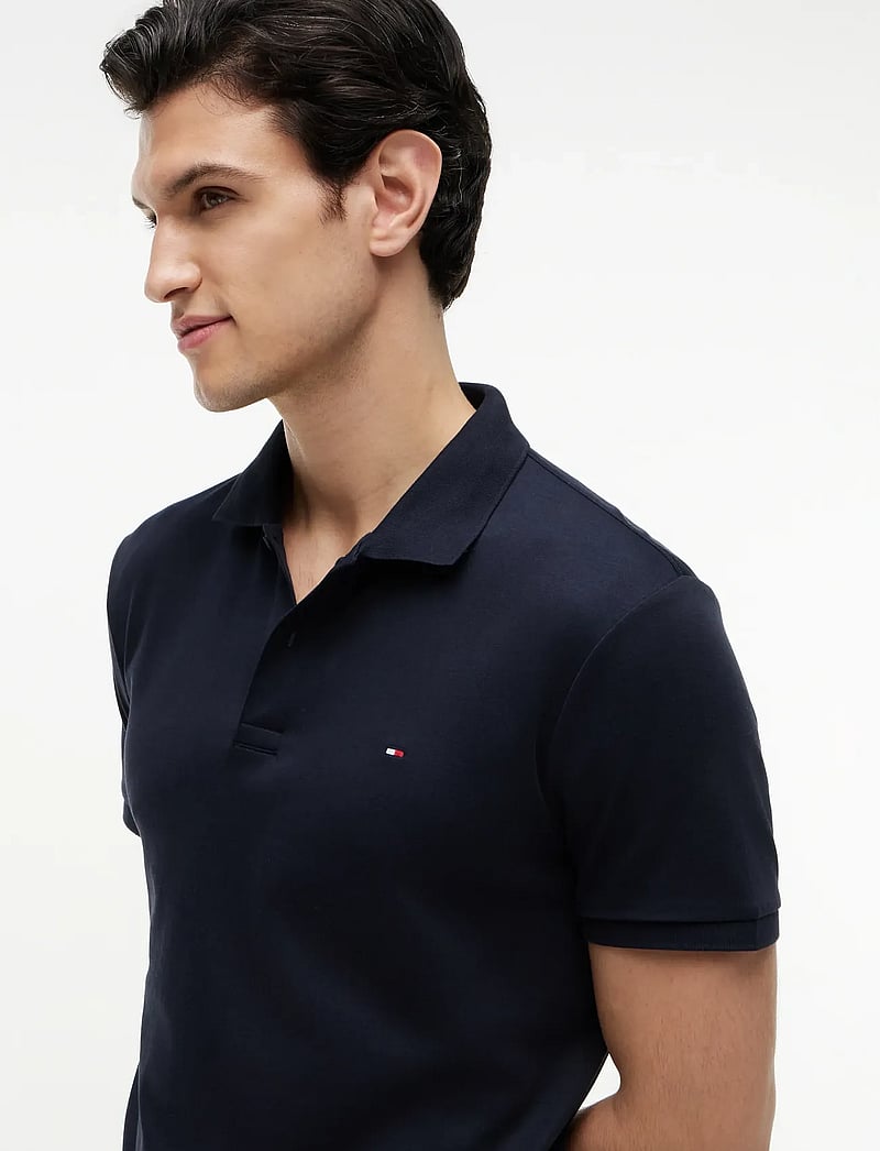 Tommy Hilfiger - LIQUID COTTON ESSENTIAL REG POLO - kortärmade pikéer - desert sky - 4