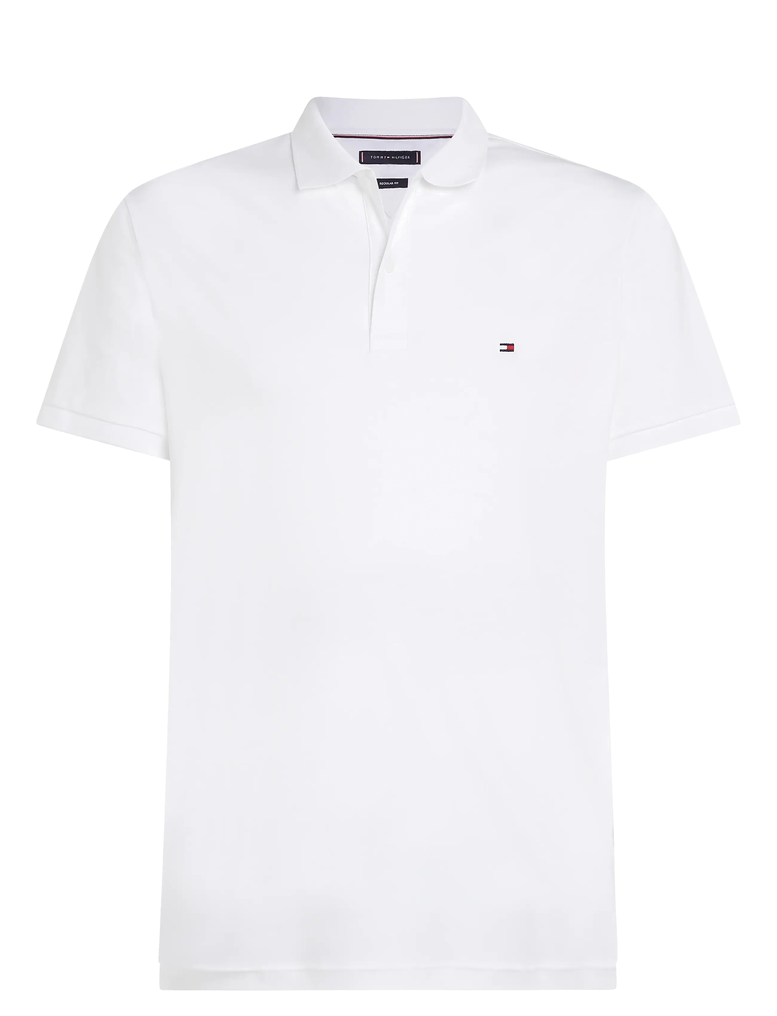 Tommy Hilfiger - LIQUID COTTON ESSENTIAL REG POLO - kortærmede poloer - white - 1