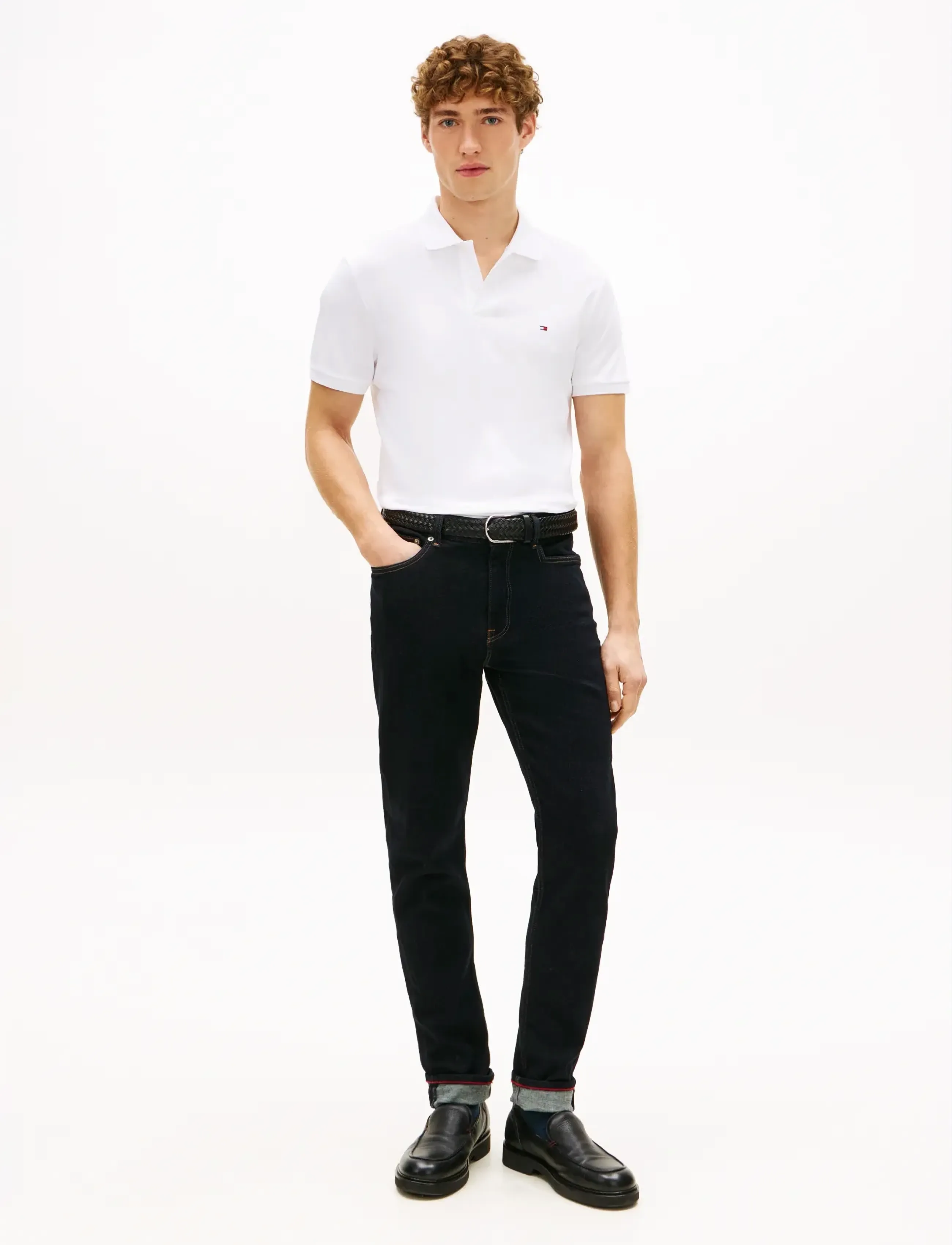 Tommy Hilfiger - LIQUID COTTON ESSENTIAL REG POLO - kortærmede poloer - white - 3