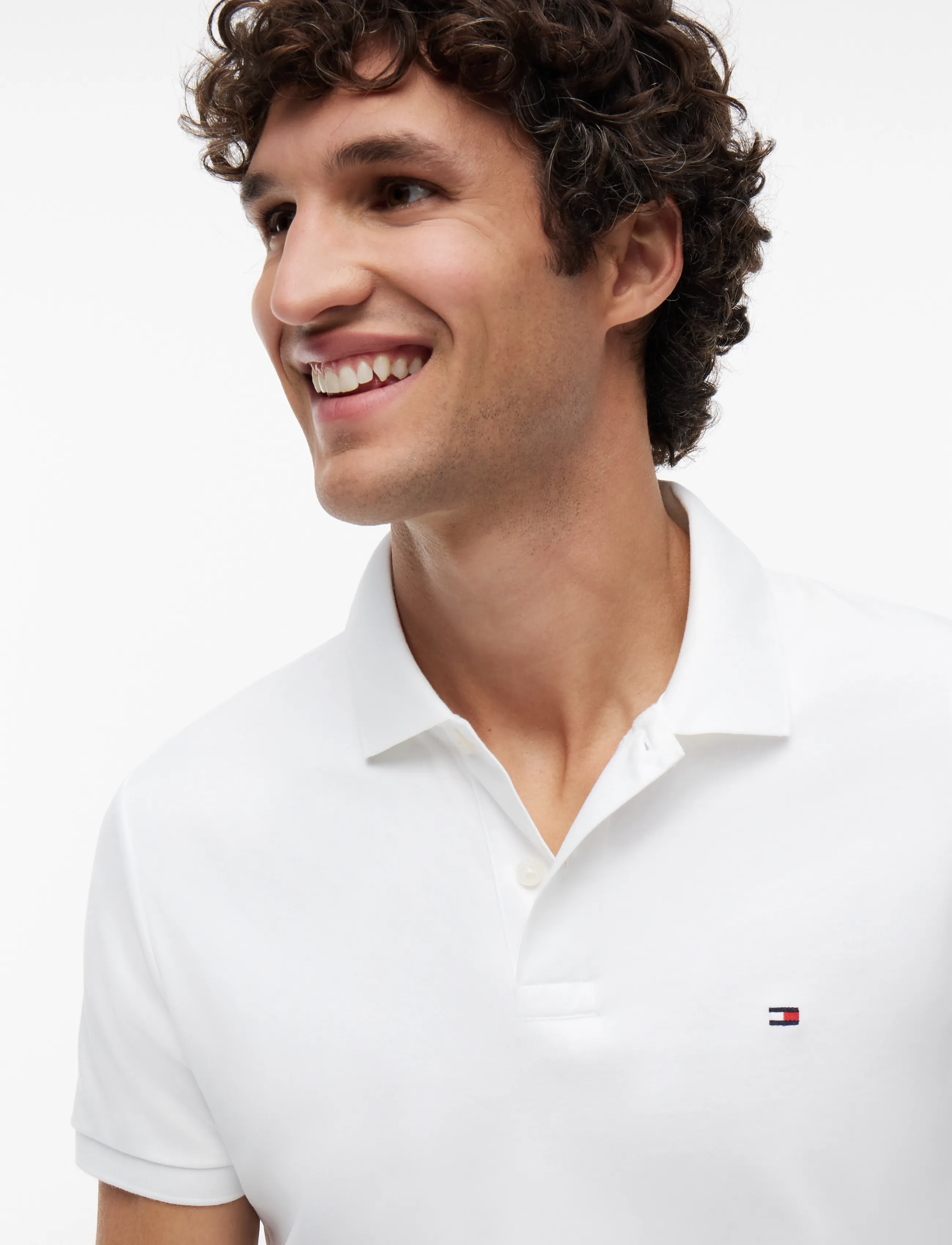 Tommy Hilfiger - LIQUID COTTON ESSENTIAL REG POLO - kurzärmelig - white - 3