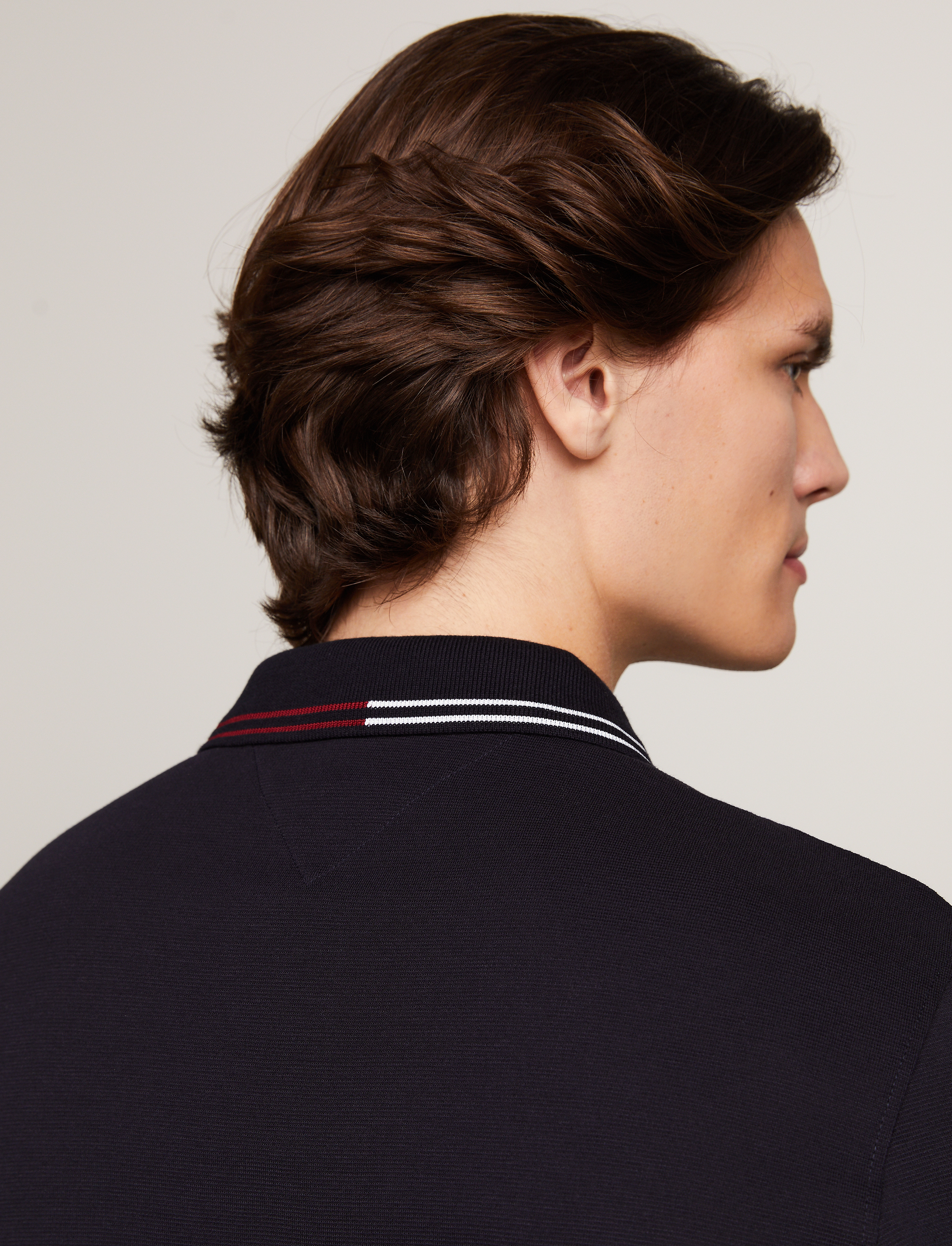 Tommy Hilfiger - RWB ZIP PLACKET TIPPING REG POLO - desert sky - 2