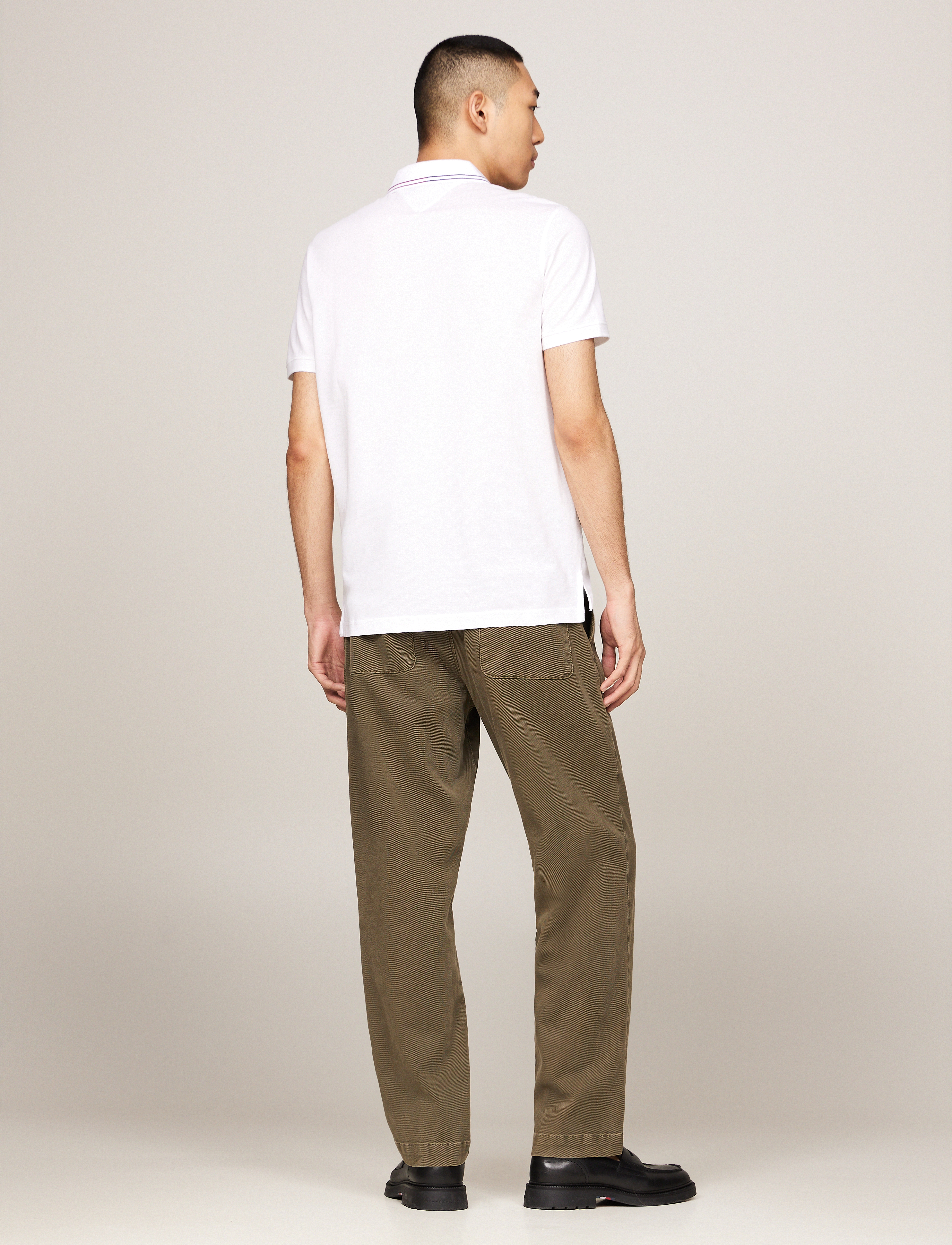 Tommy Hilfiger - RWB ZIP PLACKET TIPPING REG POLO - white - 2