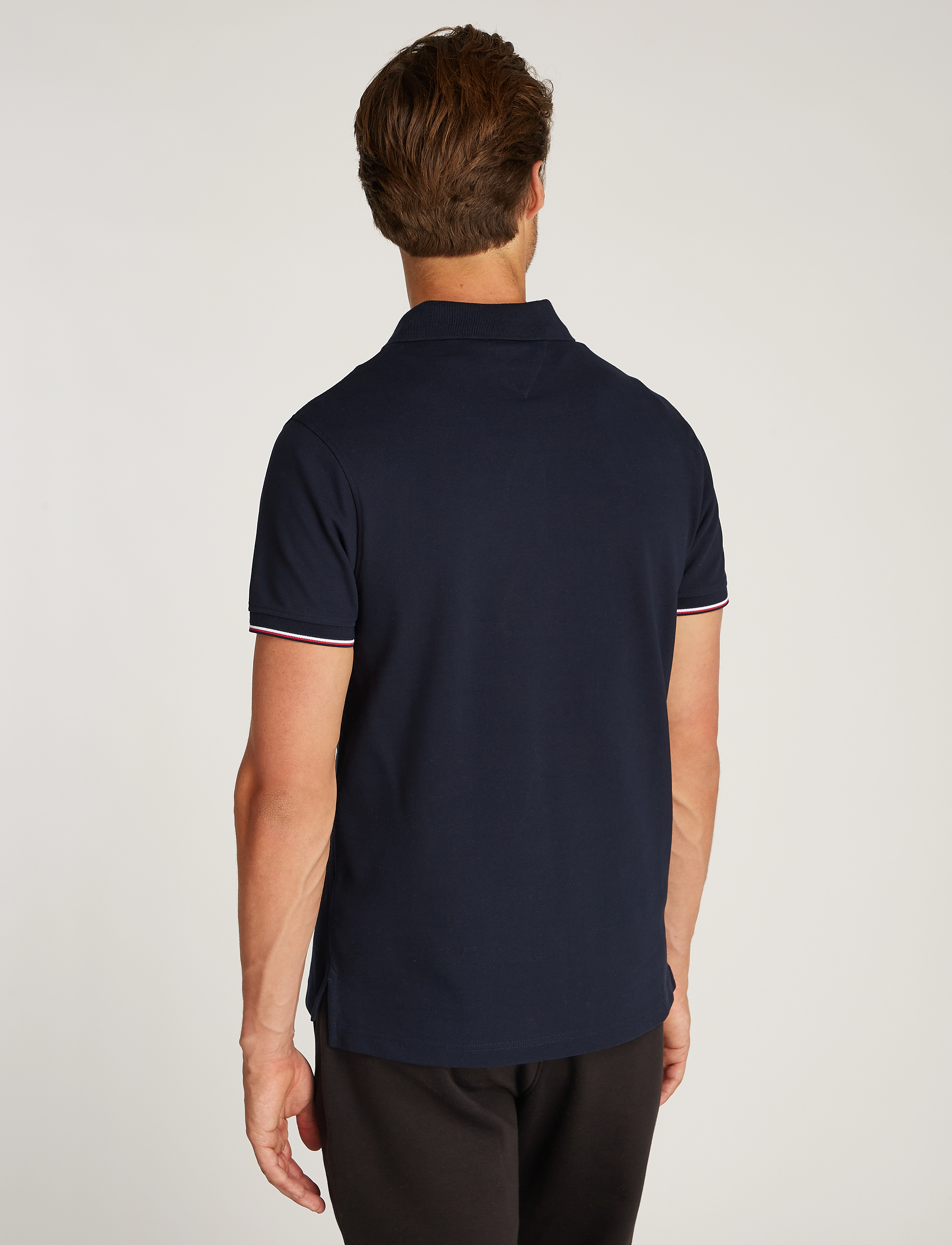 Tommy Hilfiger - TOMMY FLAG TIPPED REG POLO - desert sky - 2
