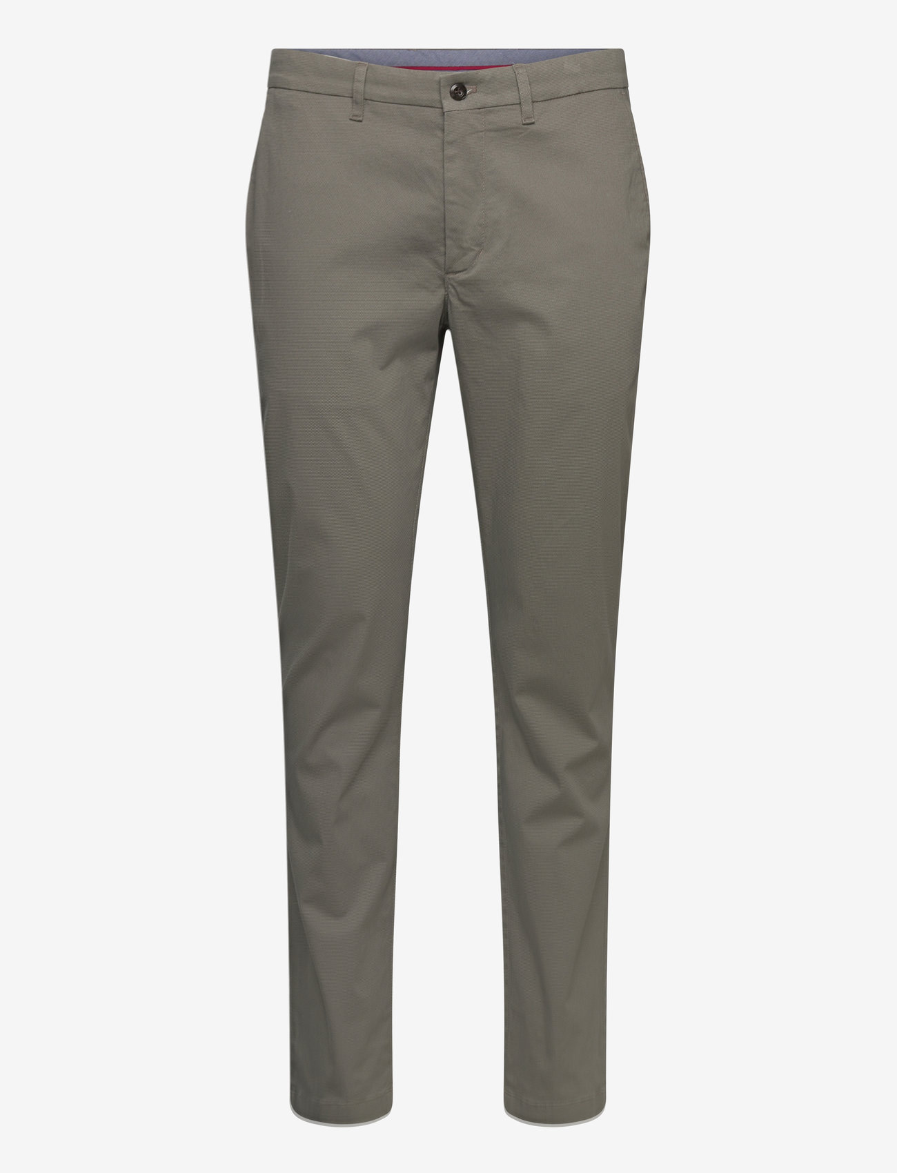 Tommy Hilfiger - CHINO DENTON PRINTED STRUCTURE - pantalons décontractés - hydrogen grey - 1
