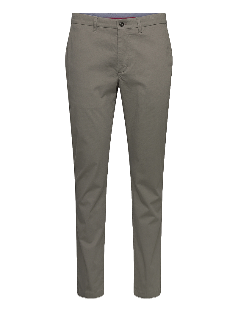 Tommy Hilfiger - CHINO DENTON PRINTED STRUCTURE - pantalons décontractés - hydrogen grey - 1