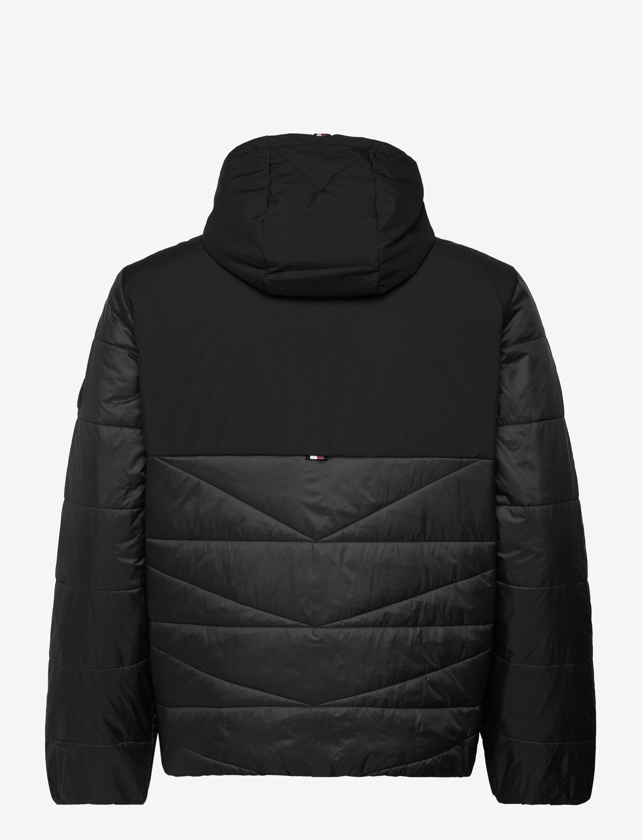Tommy Hilfiger - CL MIXED MEDIA HOODED JACKET - black - 1