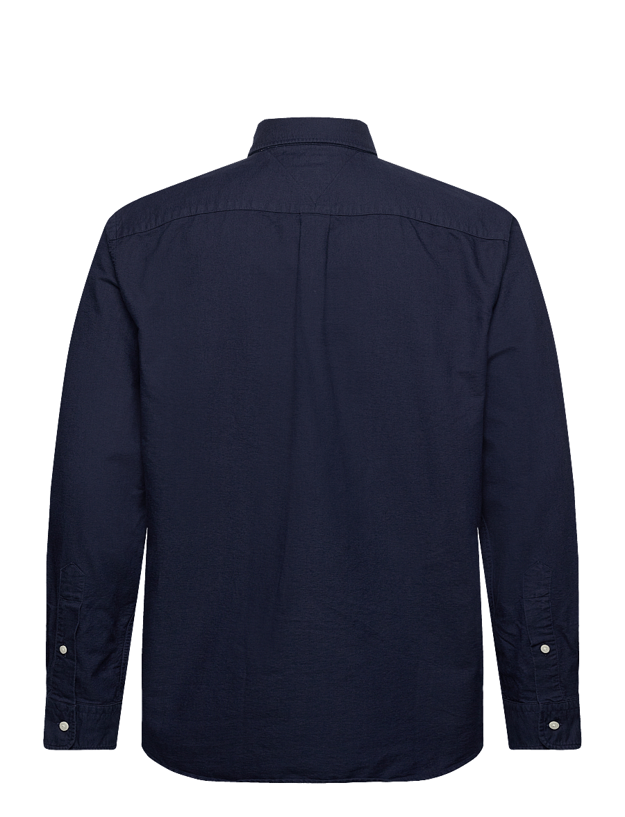 Tommy Hilfiger - SOLID HERITAGE OXFORD RF SHIRT - oxford-kauluspaidat - carbon navy carbon navy solid - 2