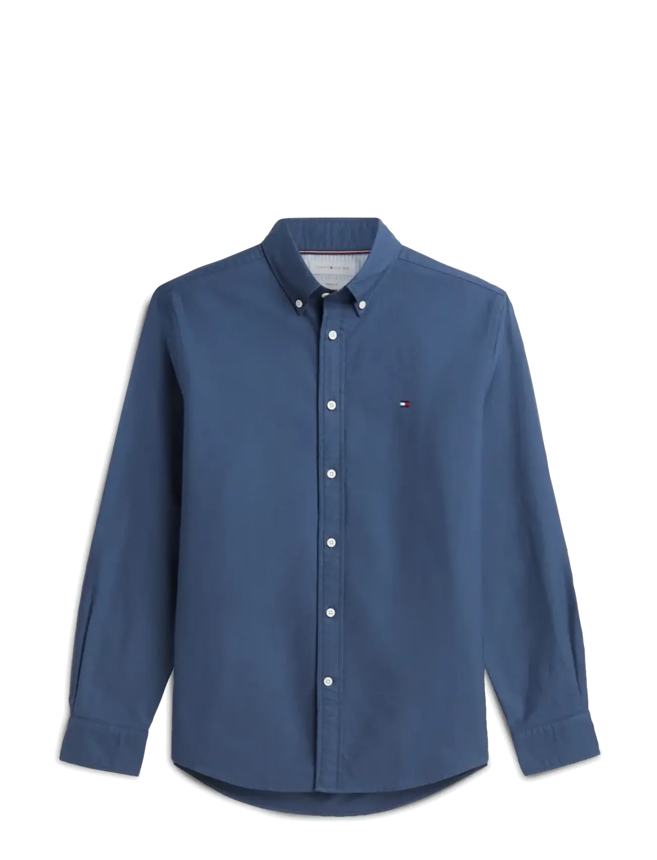 Tommy Hilfiger - SOLID HERITAGE OXFORD RF SHIRT - oxford-skjortor - aegean sea - 1