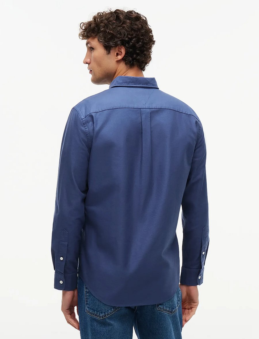 Tommy Hilfiger - SOLID HERITAGE OXFORD RF SHIRT - oxford-skjortor - aegean sea - 3