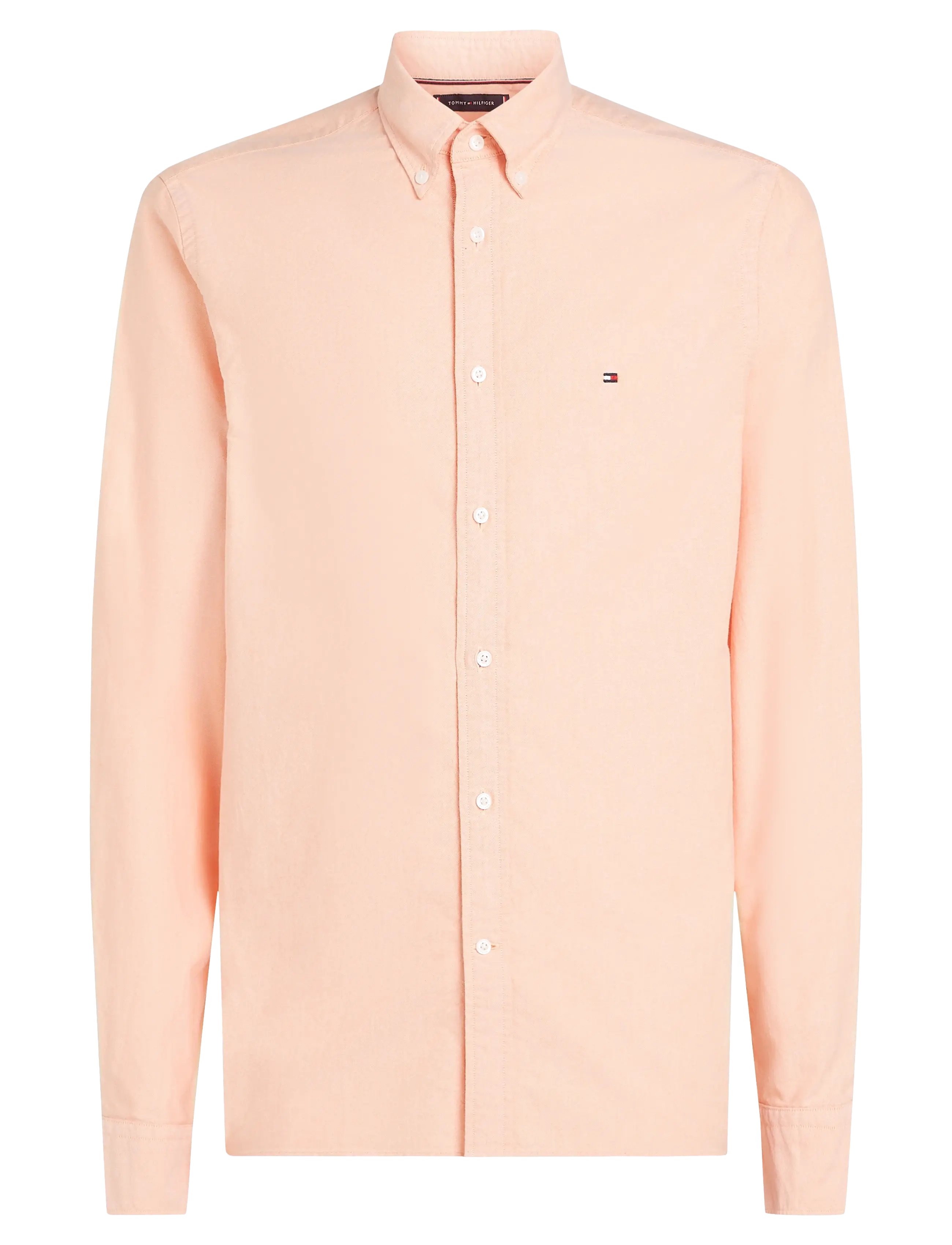 Tommy Hilfiger - SOLID HERITAGE OXFORD RF SHIRT - oxford skjorter - brilliant orange - 1