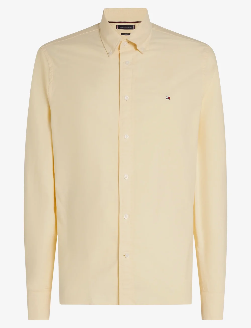 Tommy Hilfiger - SOLID HERITAGE OXFORD RF SHIRT - oxford-hemden - citronella - 1