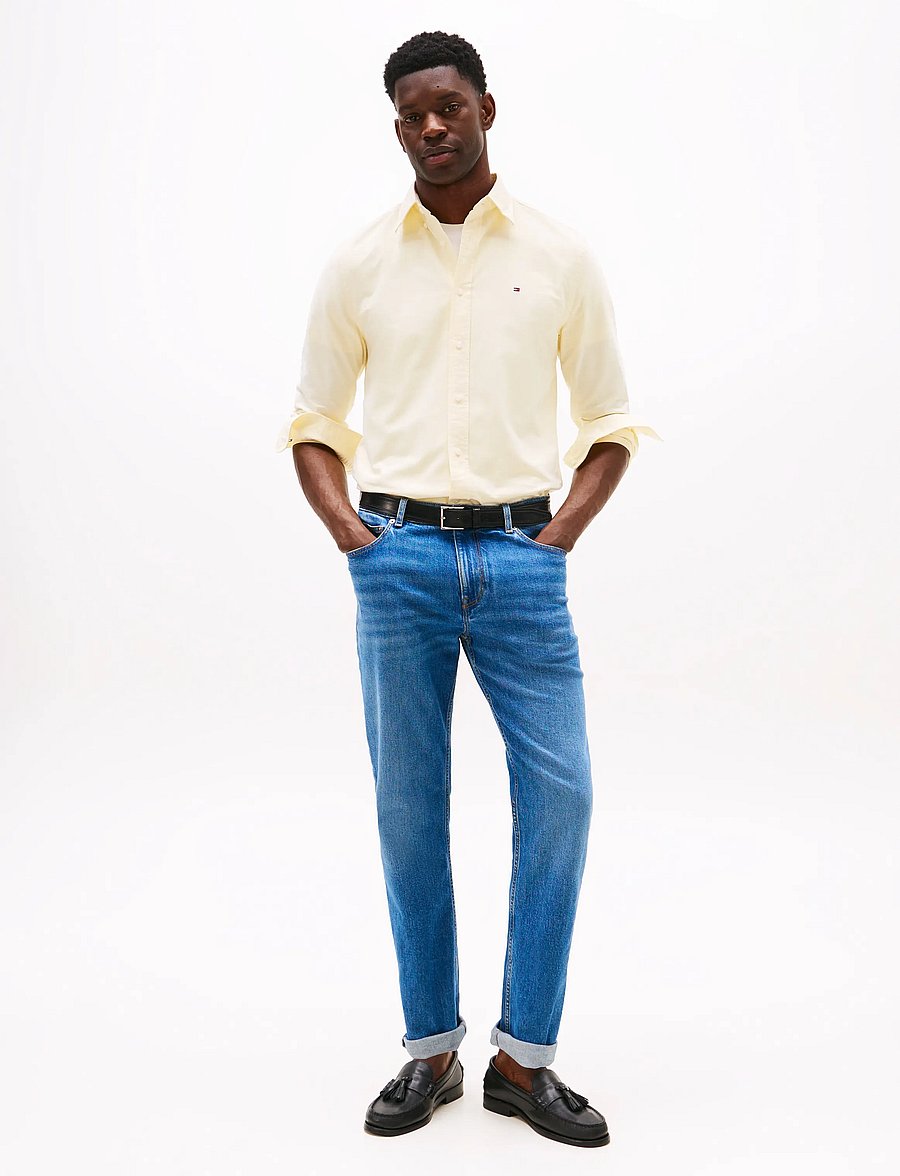 Tommy Hilfiger - SOLID HERITAGE OXFORD RF SHIRT - oxford-hemden - citronella - 2
