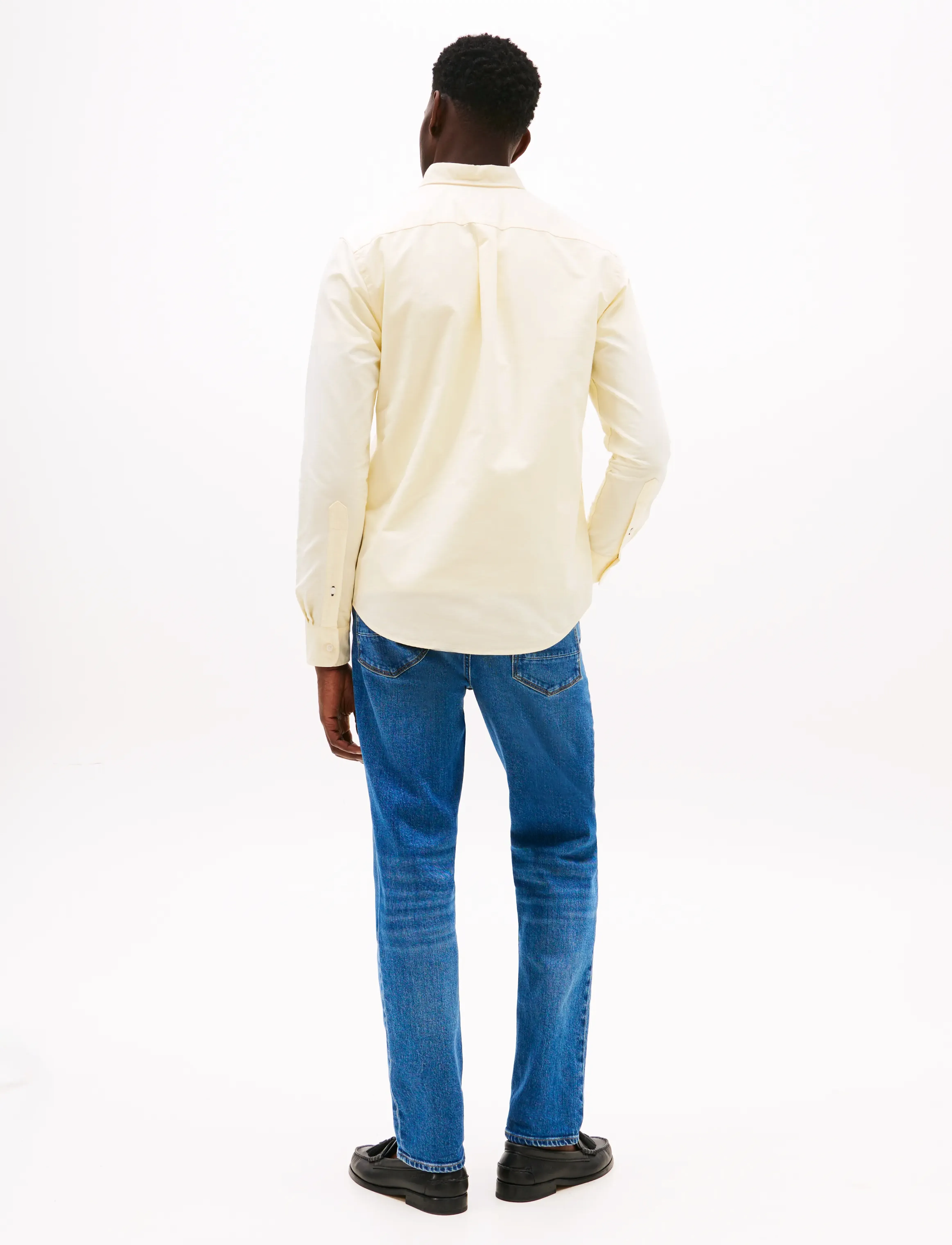 Tommy Hilfiger - SOLID HERITAGE OXFORD RF SHIRT - oxford-hemden - citronella - 3
