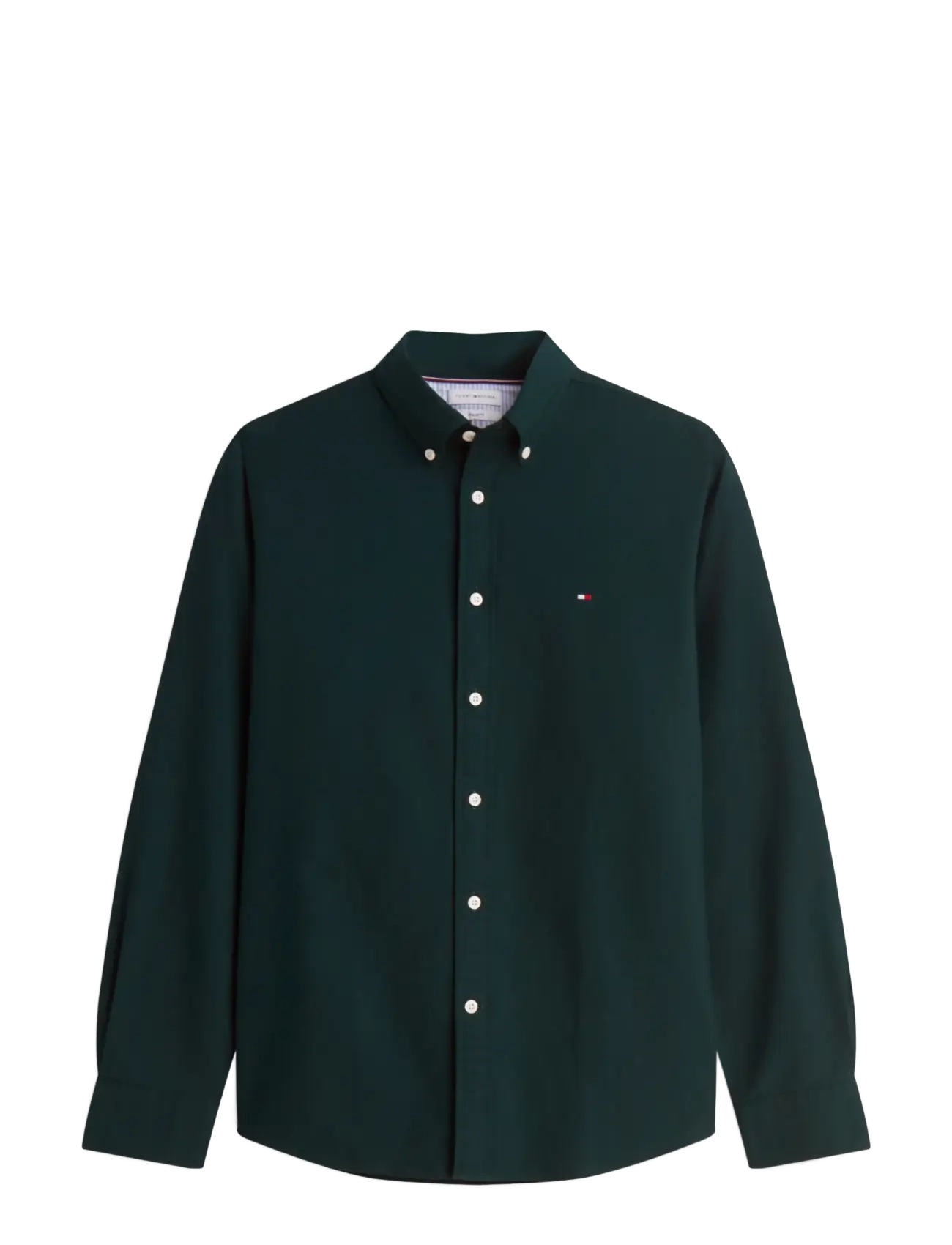 Tommy Hilfiger - SOLID HERITAGE OXFORD RF SHIRT - oxford-skjortor - hunter   hunter solid - 1