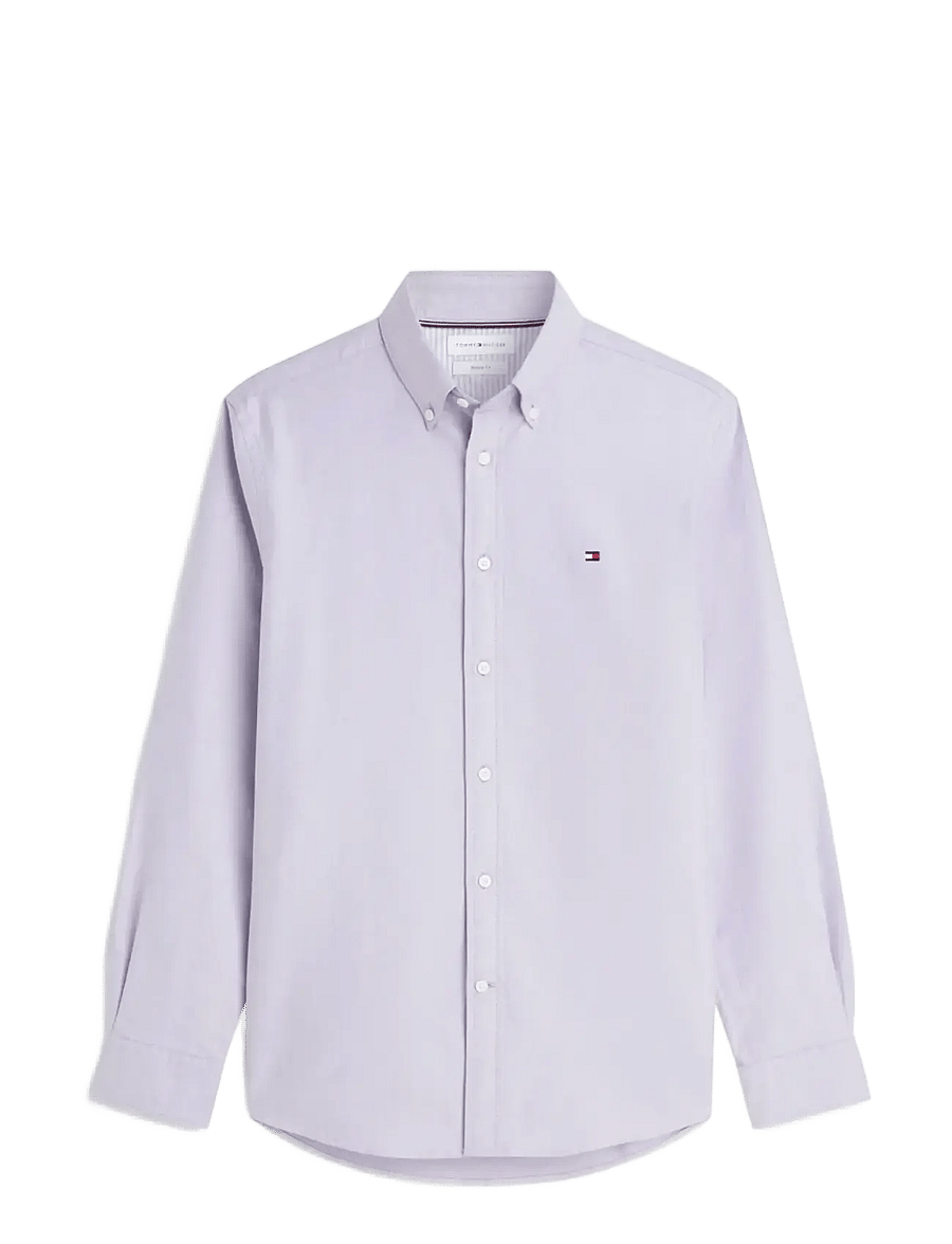 Tommy Hilfiger - SOLID HERITAGE OXFORD RF SHIRT - oxfordi särgid - monarch purple - 1