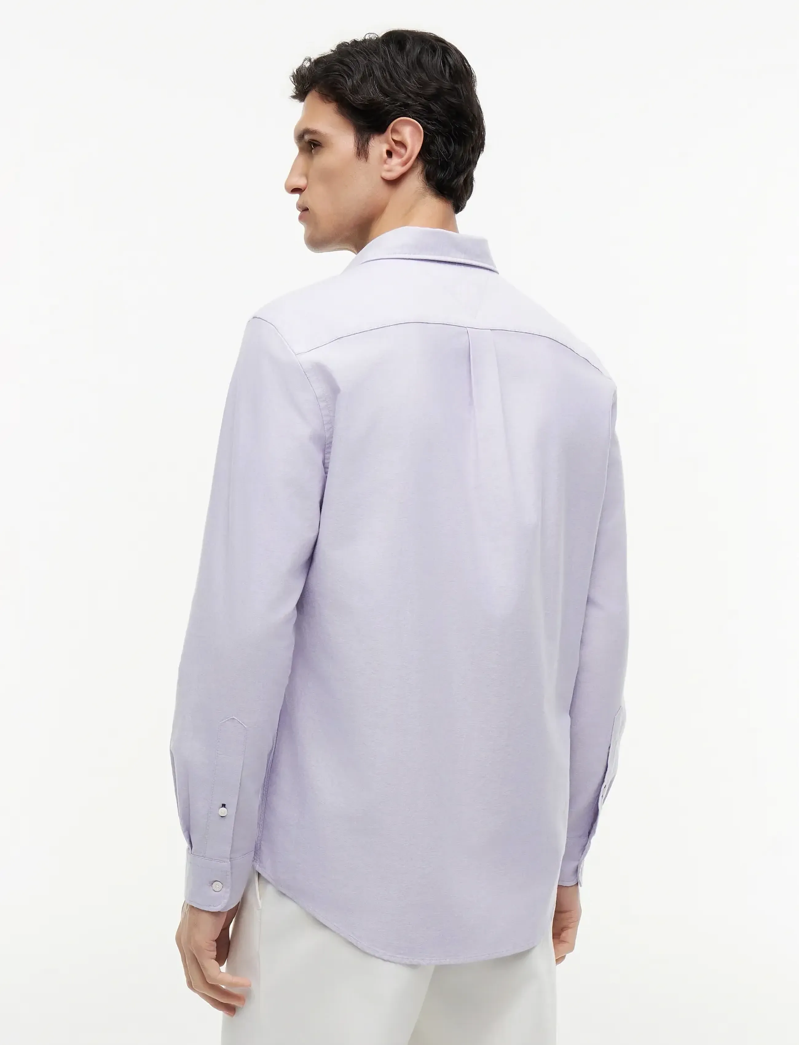 Tommy Hilfiger - SOLID HERITAGE OXFORD RF SHIRT - oxford shirts - monarch purple - 2