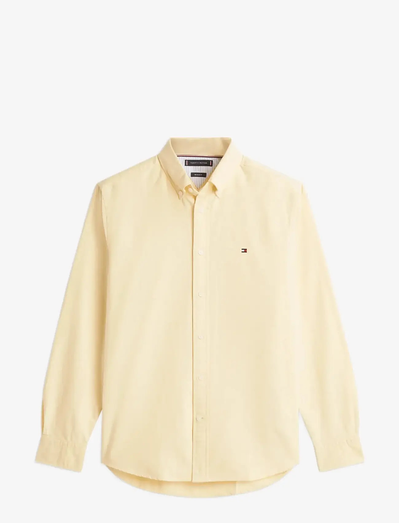 Tommy Hilfiger - SOLID HERITAGE OXFORD RF SHIRT - oksfordo marškiniai - morningside yellow - 1