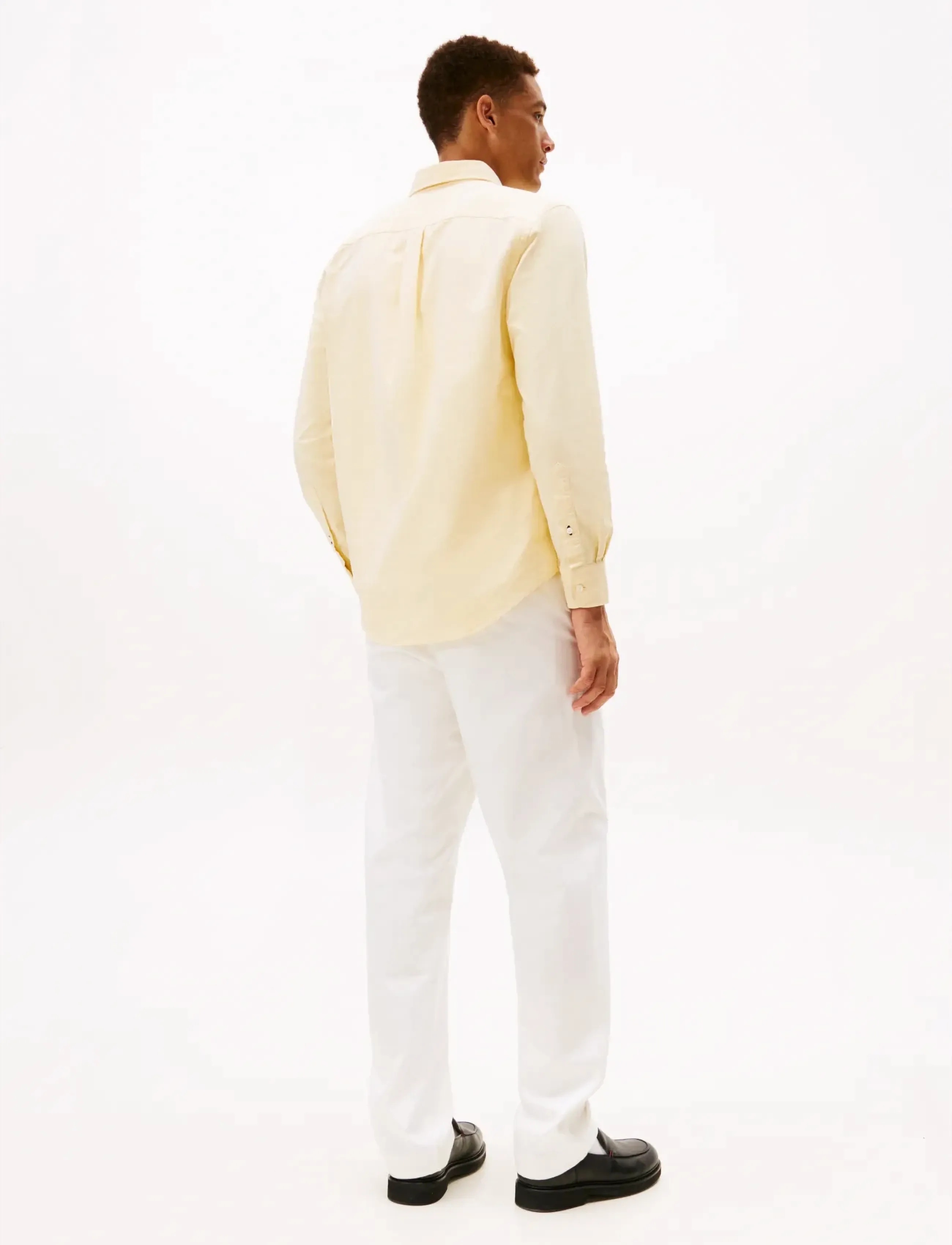 Tommy Hilfiger - SOLID HERITAGE OXFORD RF SHIRT - oxford-hemden - morningside yellow - 2