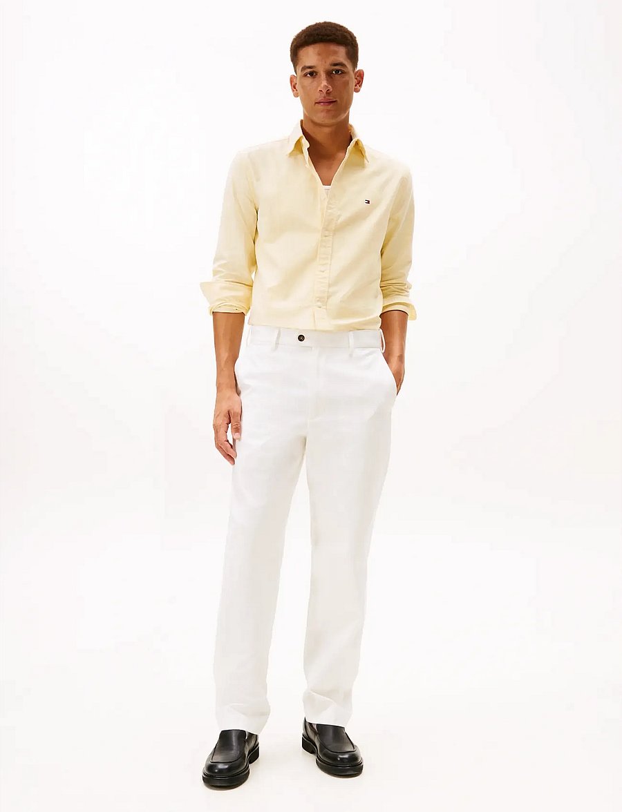 Tommy Hilfiger - SOLID HERITAGE OXFORD RF SHIRT - oxford-hemden - morningside yellow - 3
