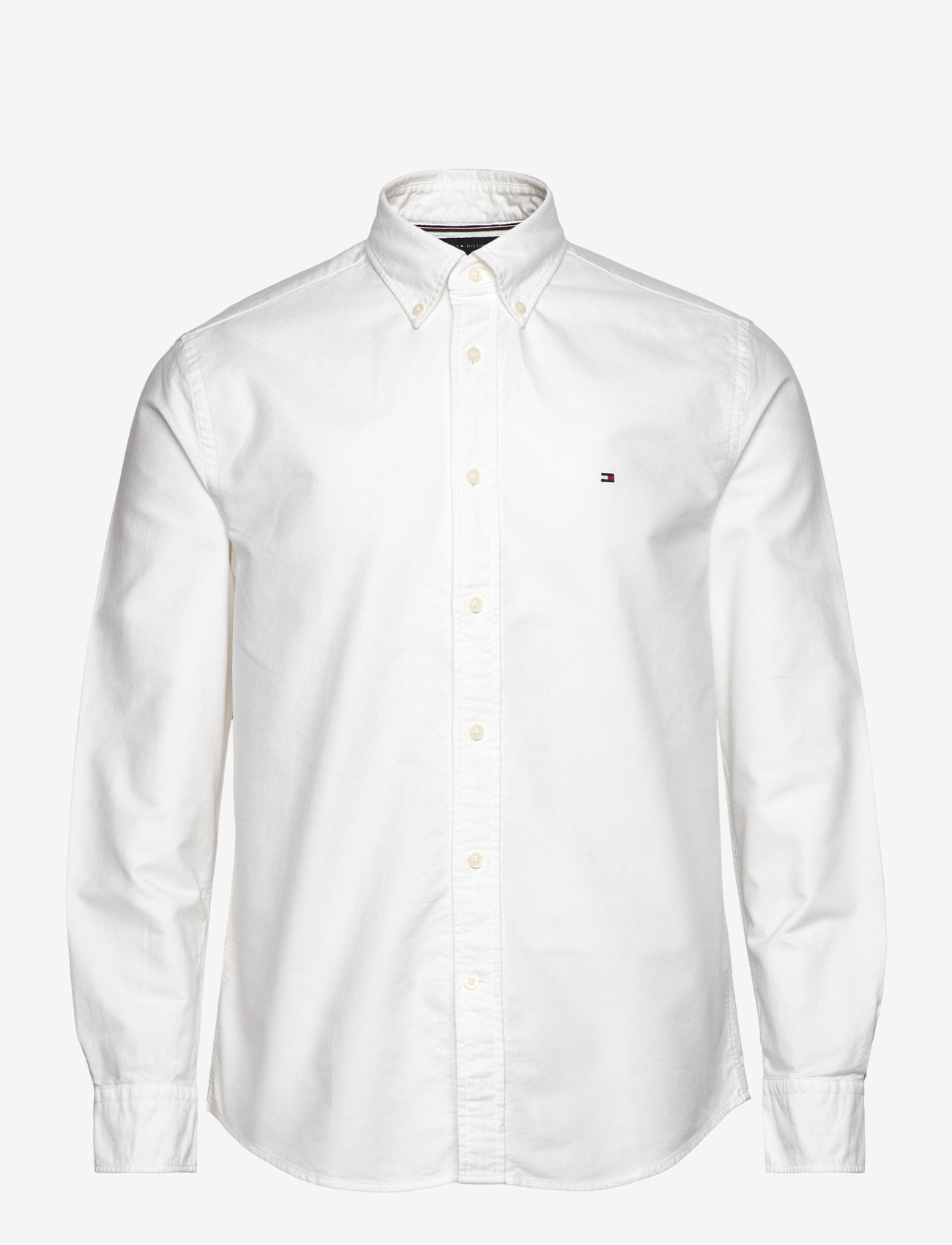 Tommy Hilfiger - SOLID HERITAGE OXFORD RF SHIRT - basic skjortor - opthic white - 2