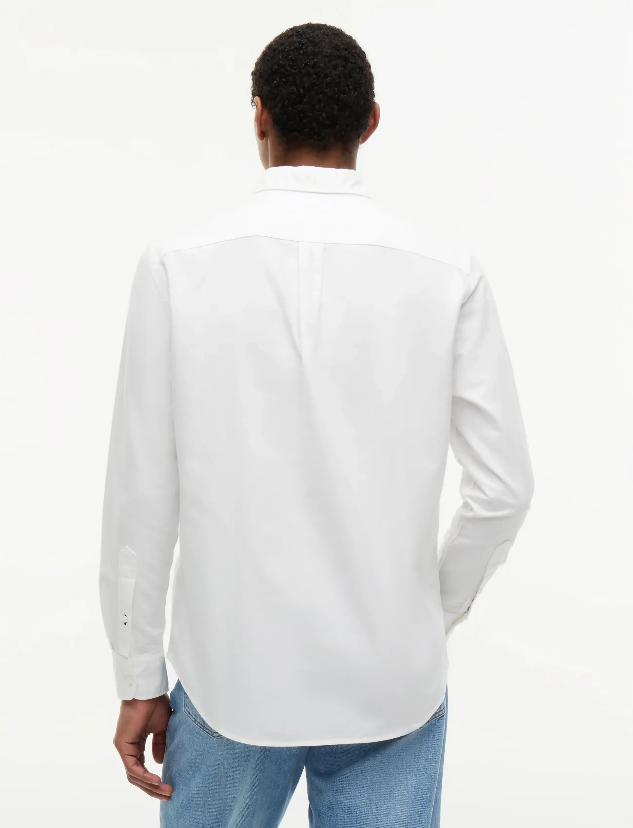Tommy Hilfiger - SOLID HERITAGE OXFORD RF SHIRT - oxford skjorter - opthic white - 4