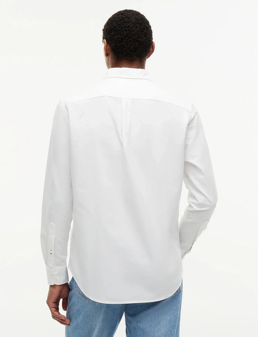 Tommy Hilfiger - SOLID HERITAGE OXFORD RF SHIRT - oxfordi särgid - opthic white - 4
