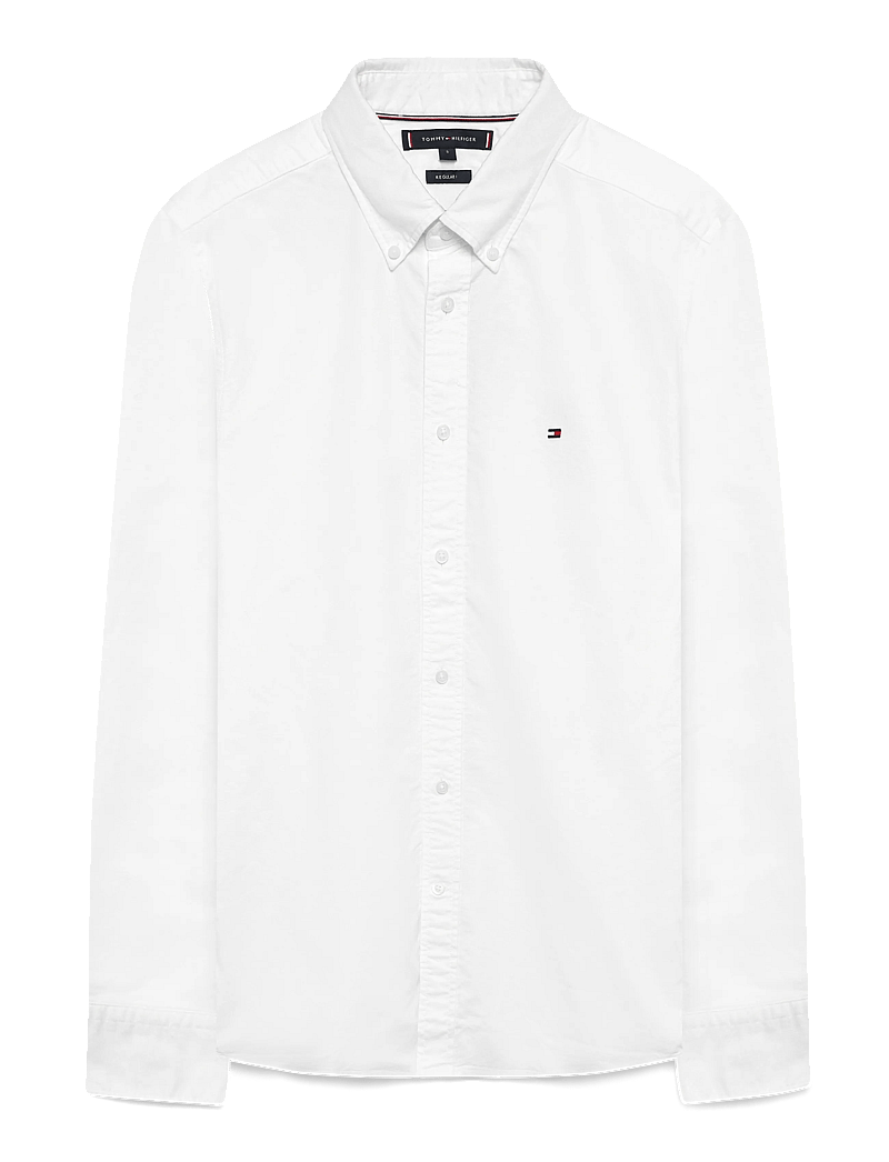 Tommy Hilfiger - SOLID HERITAGE OXFORD RF SHIRT - oxford-skjortor - opthic white - 1