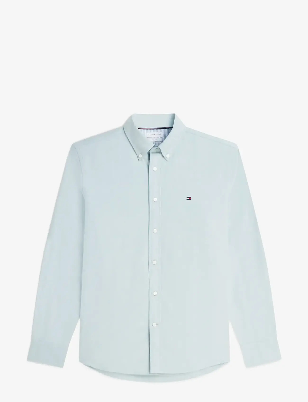 Tommy Hilfiger - SOLID HERITAGE OXFORD RF SHIRT - oxford skjorter - ornamental green - 1