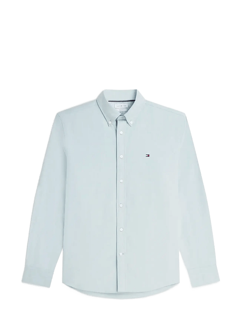 Tommy Hilfiger - SOLID HERITAGE OXFORD RF SHIRT - oxford skjorter - ornamental green - 1