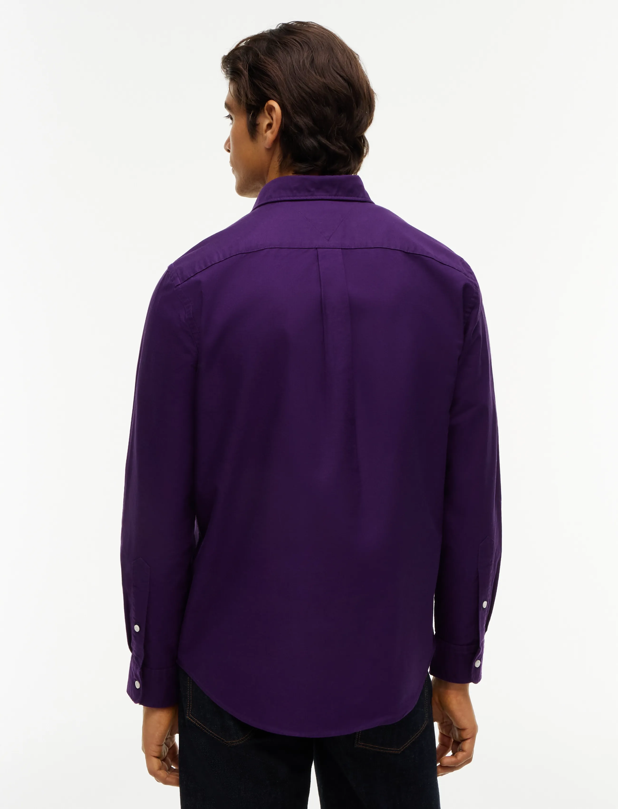 Tommy Hilfiger - SOLID HERITAGE OXFORD RF SHIRT - oxfordi särgid - purple sapphire - 2