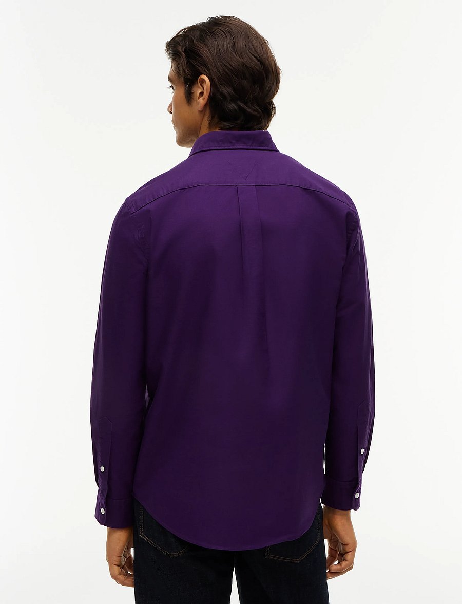 Tommy Hilfiger - SOLID HERITAGE OXFORD RF SHIRT - oxfordi särgid - purple sapphire - 2