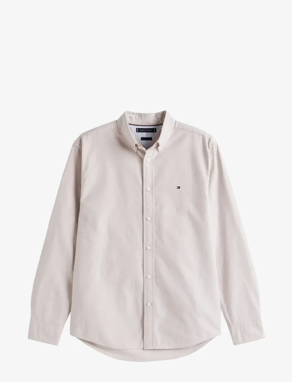 Tommy Hilfiger - SOLID HERITAGE OXFORD RF SHIRT - oxfordi särgid - safari canvas - 1