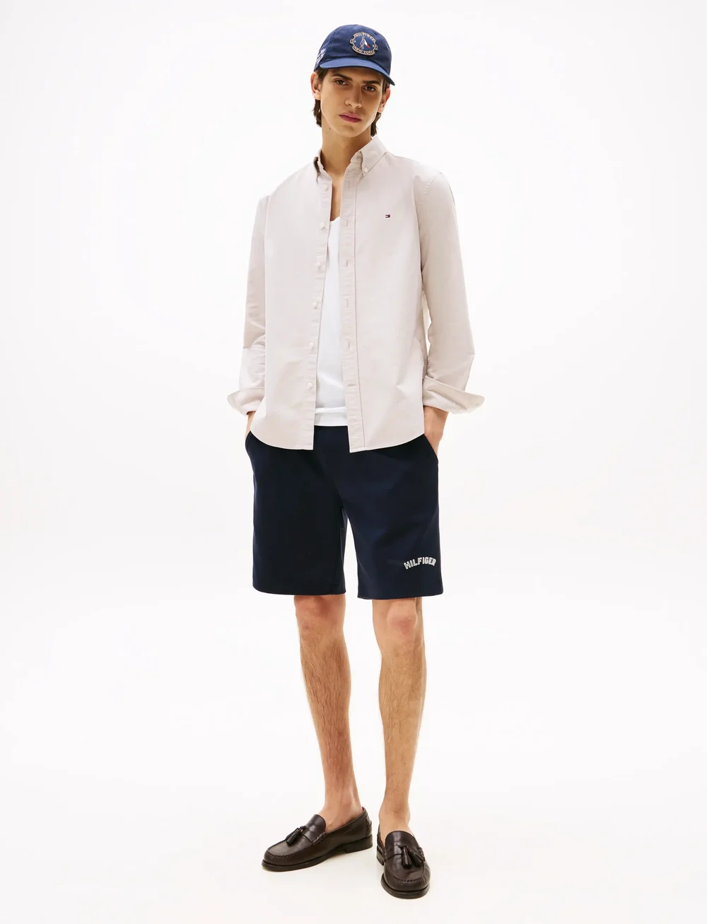 Tommy Hilfiger - SOLID HERITAGE OXFORD RF SHIRT - oxfordi särgid - safari canvas - 2