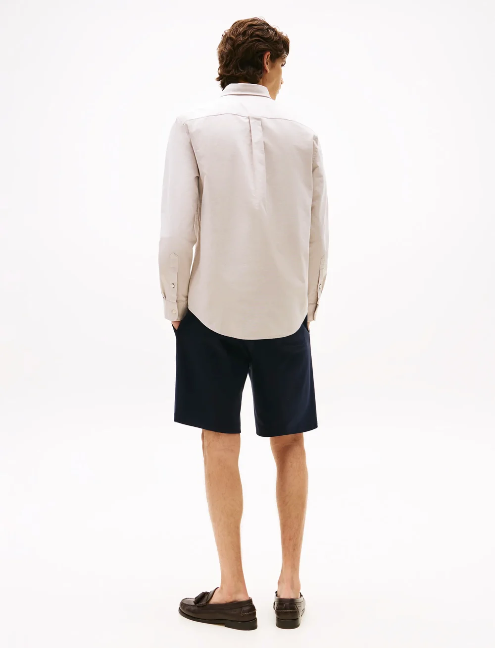 Tommy Hilfiger - SOLID HERITAGE OXFORD RF SHIRT - oxfordi särgid - safari canvas - 3